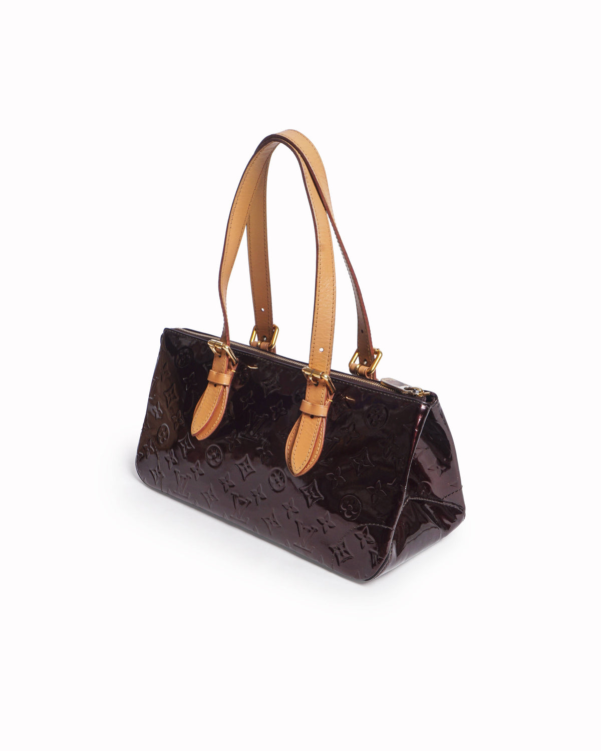 Louis Vuitton Amarante Monogram Vernis Shoulder Bag
