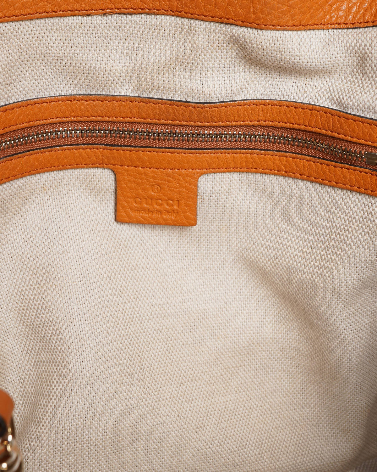 Gucci Orange Soho Tote