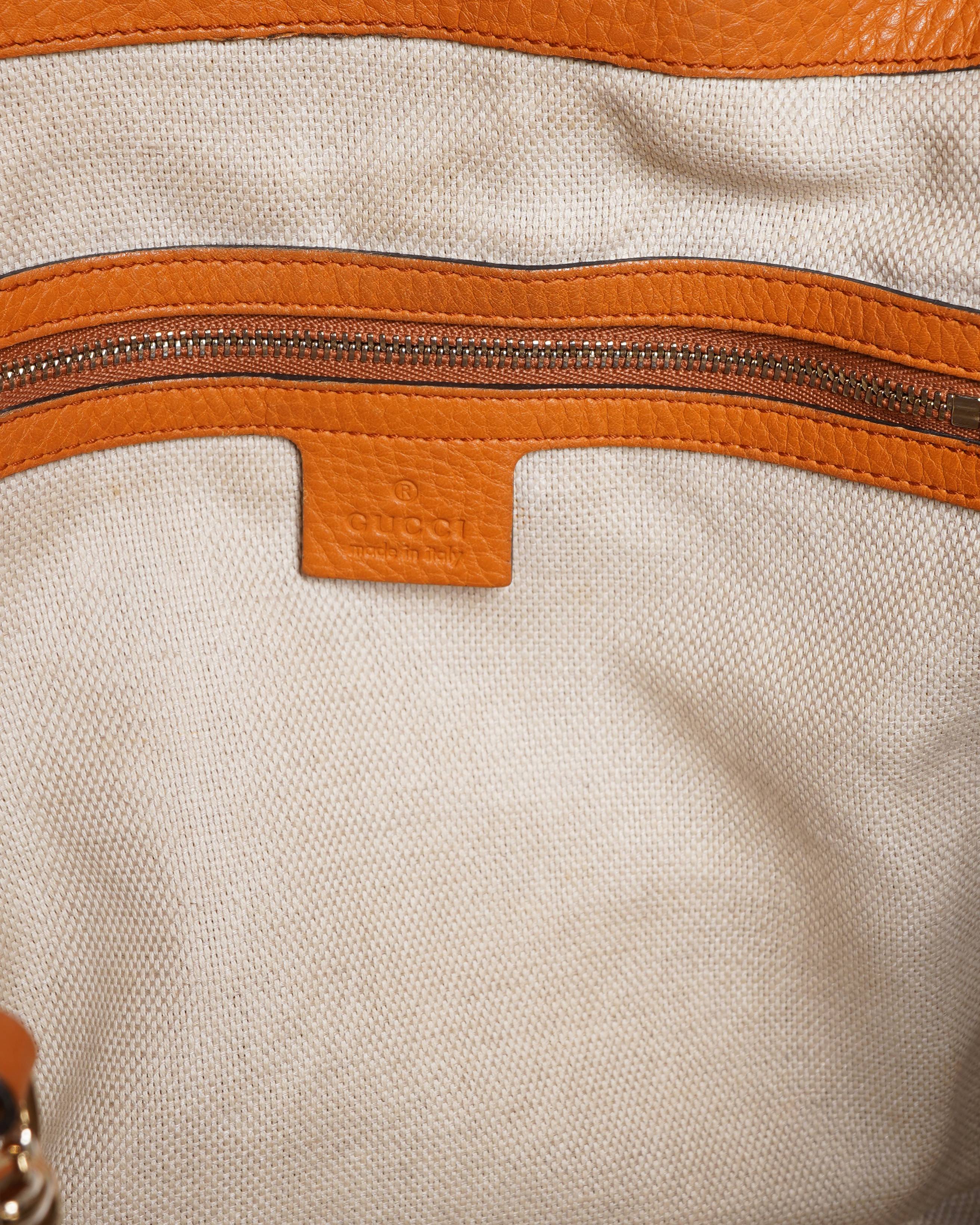 Gucci Orange Soho Tote