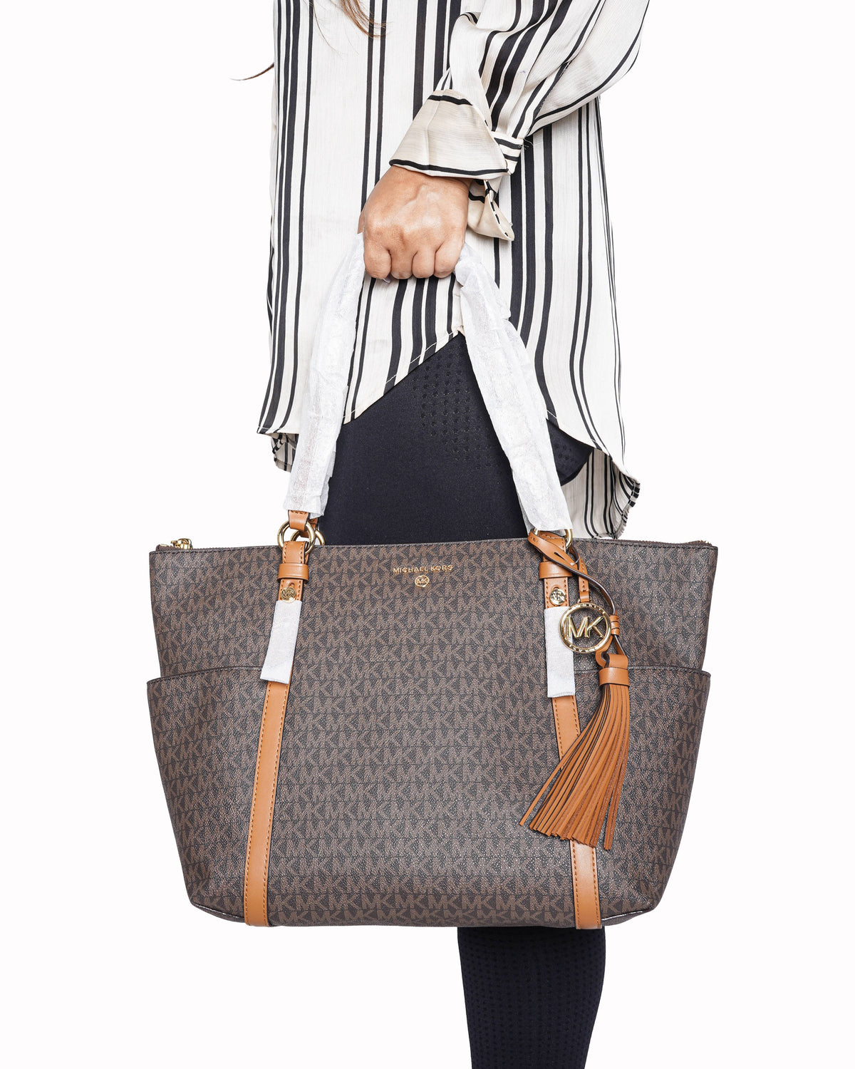 Michael Kors Sullivan Medium Top-Zip Tote Bag