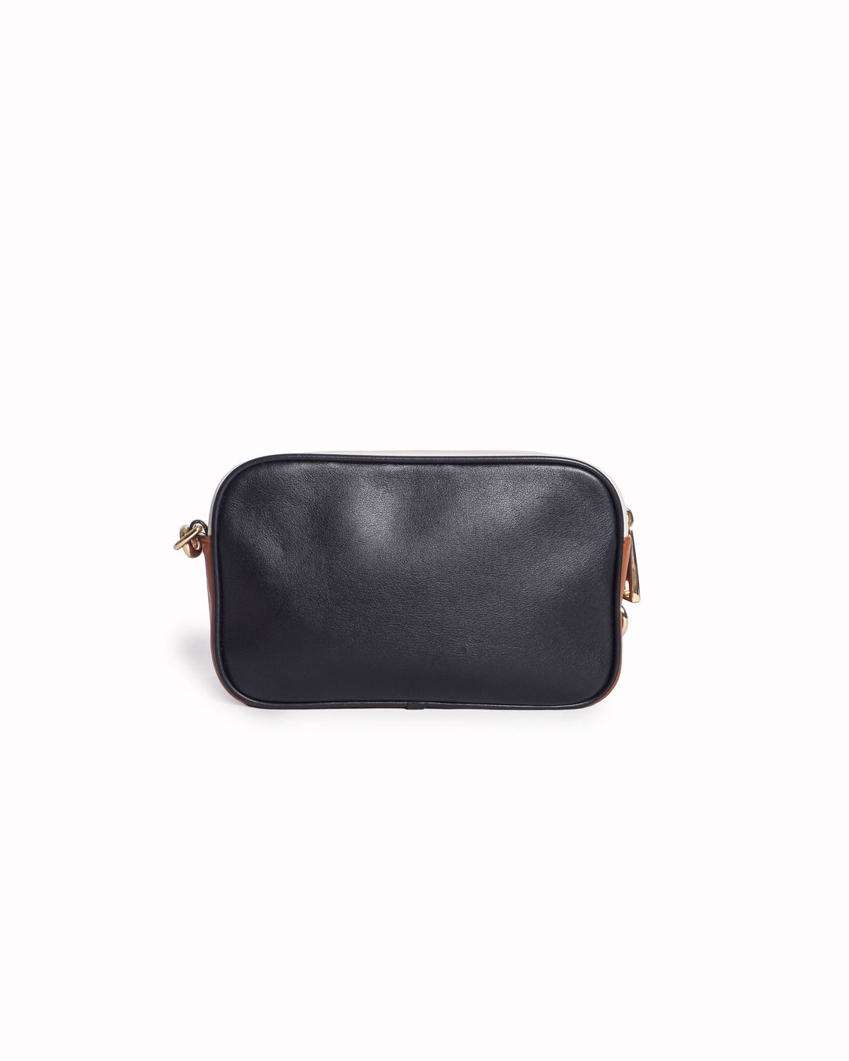 Marc Jacobs Black Flash Leather Graphic Camera Bag