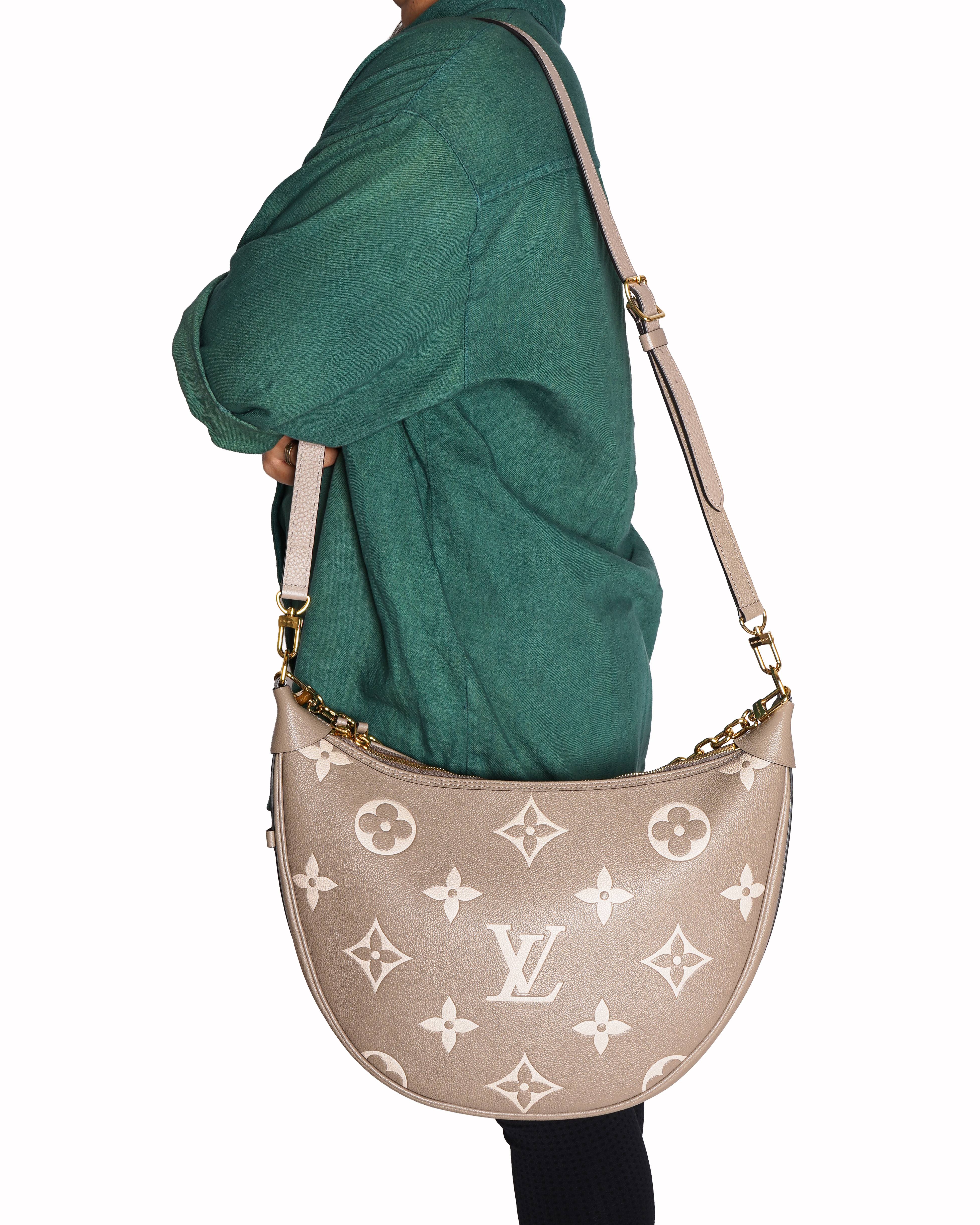 Louis Vuitton Loop Hobo Bicolour Monogram Empreinte Leather Bag