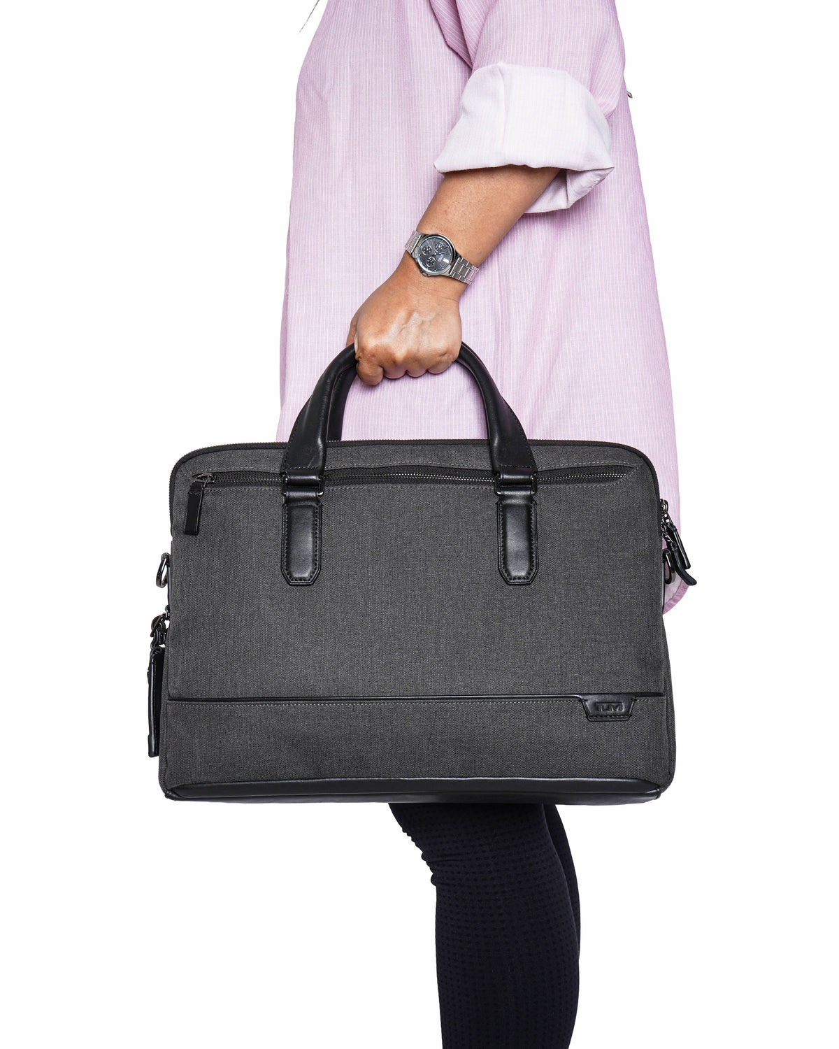 Tumi 
Harrison Sycamore Slim briefcase