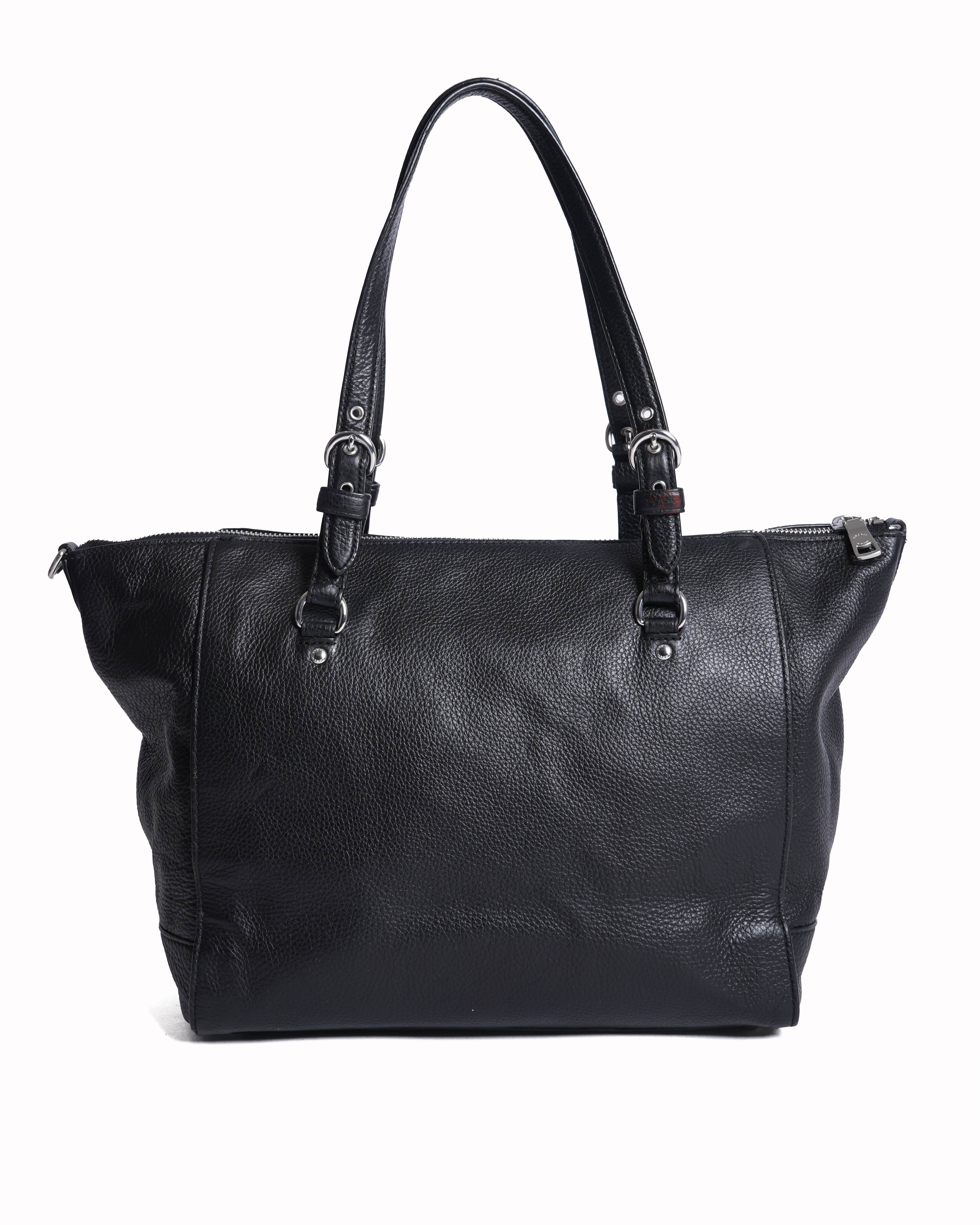 Coach Tote Bag In Black