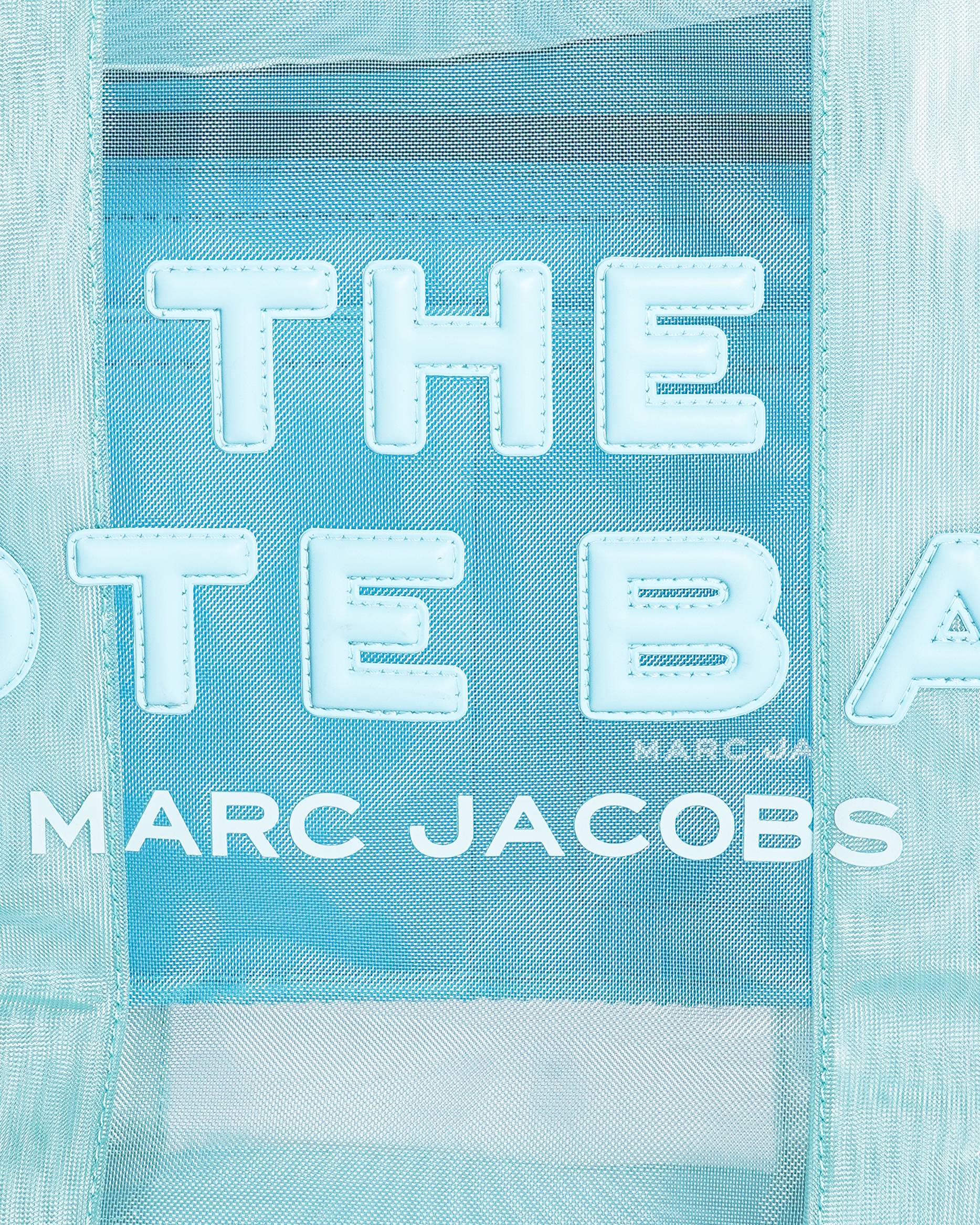 Marc Jacobs Mesh Light Blue Medium Tote Bag