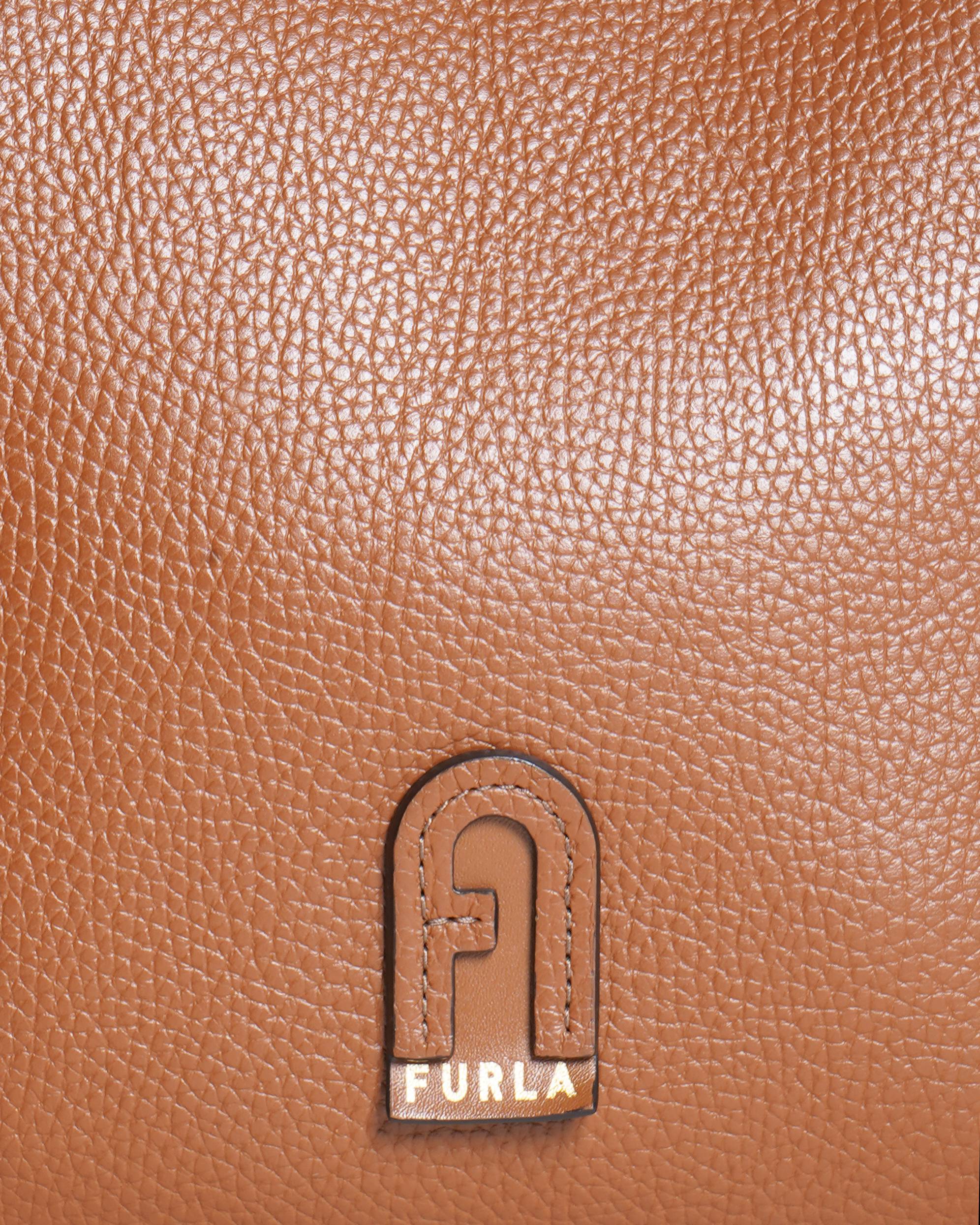Furla primula brown shoulder bag