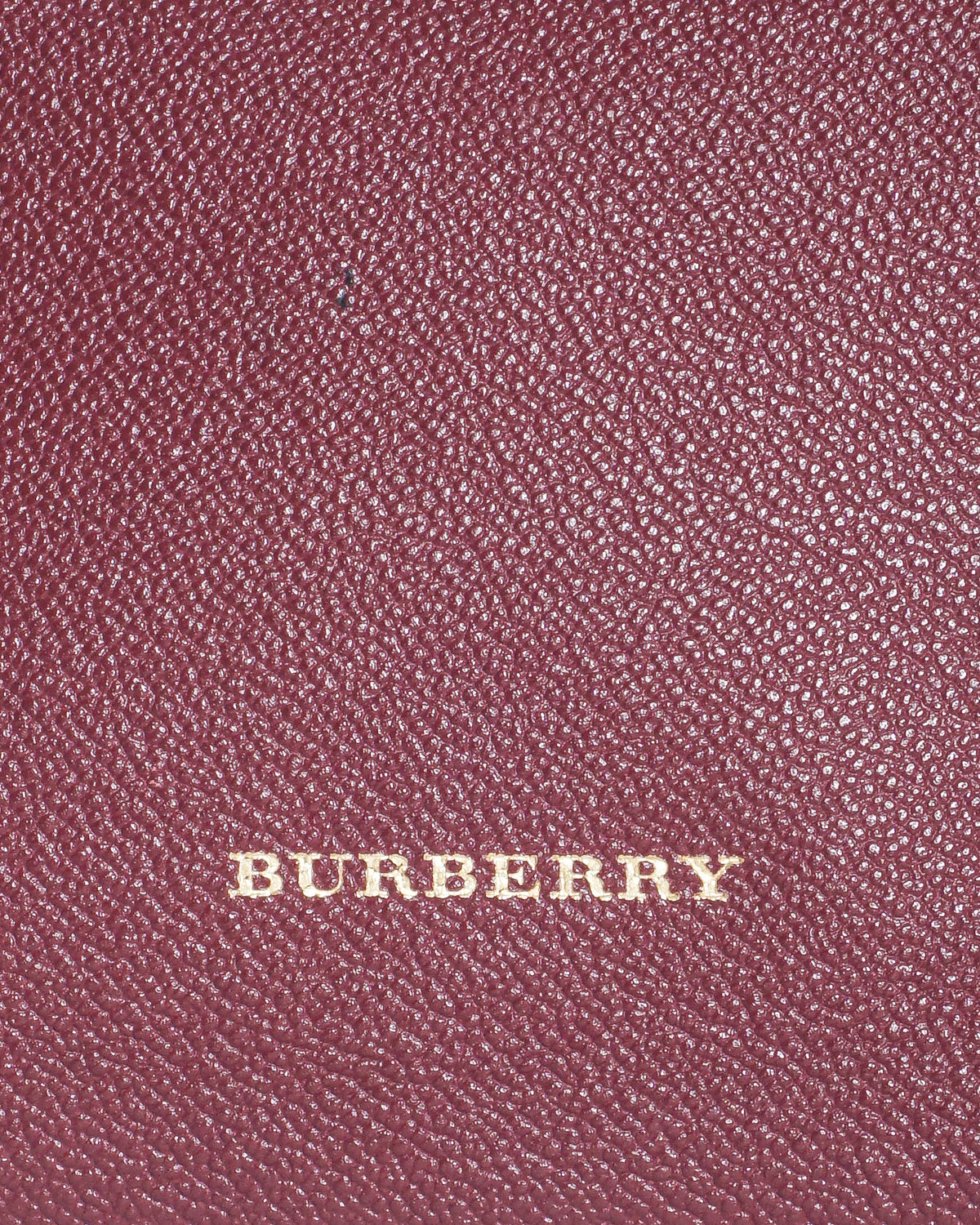 Burberry Helmsley Burgundy Leather Crossbody Bag