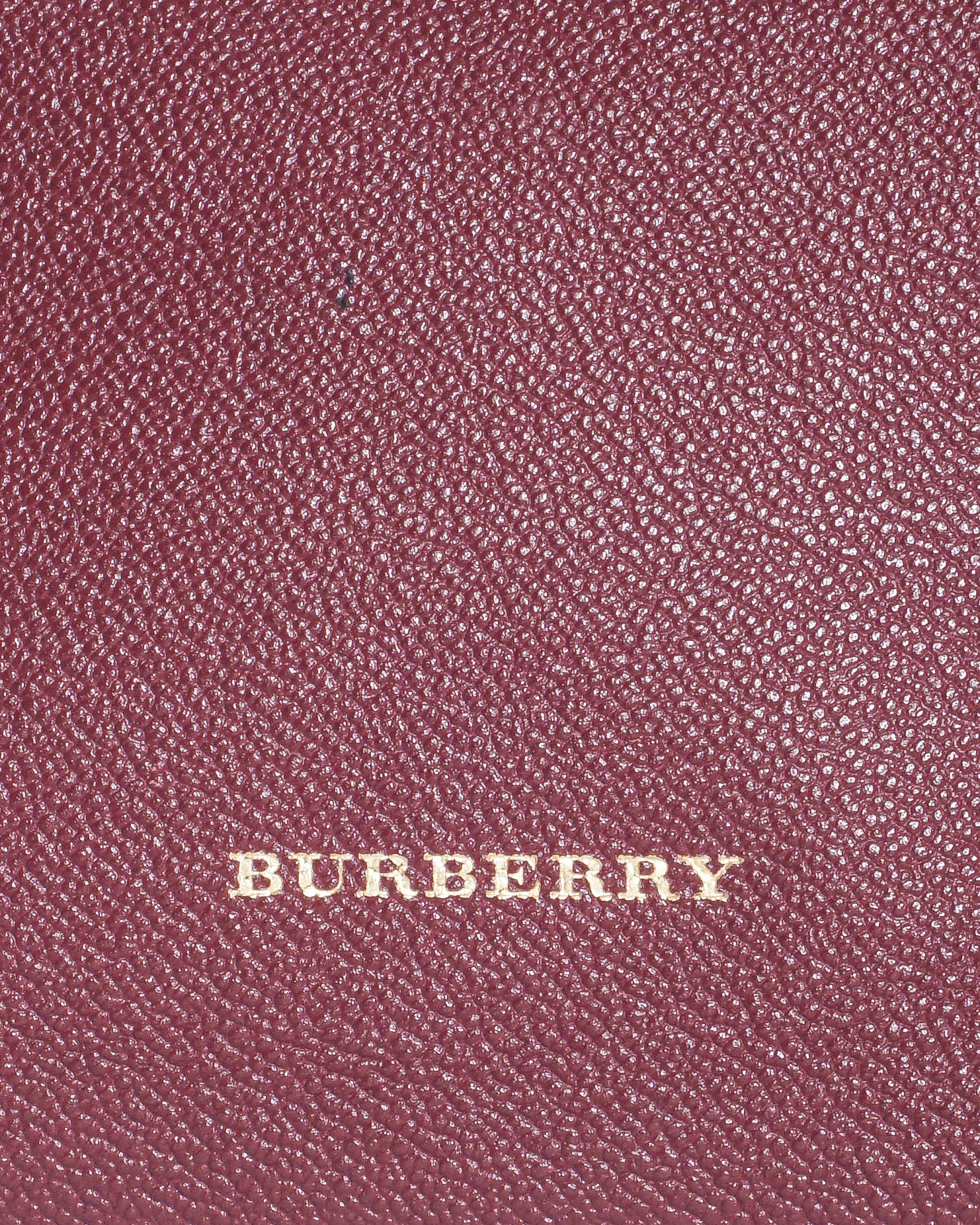 Burberry Helmsley Burgundy Leather Crossbody Bag