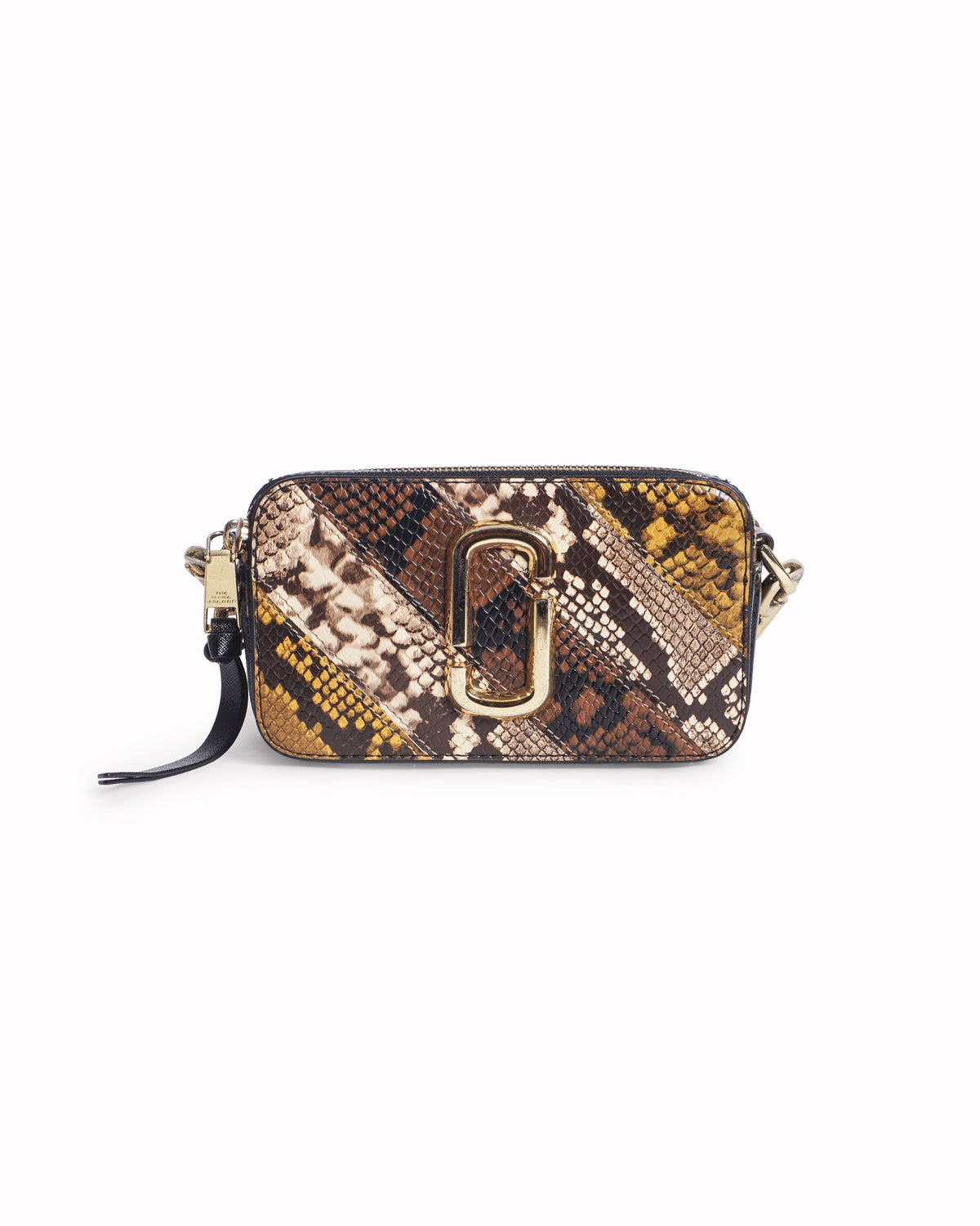 Marc Jacobs The Snapshot Snake Patchwork Camera Bag