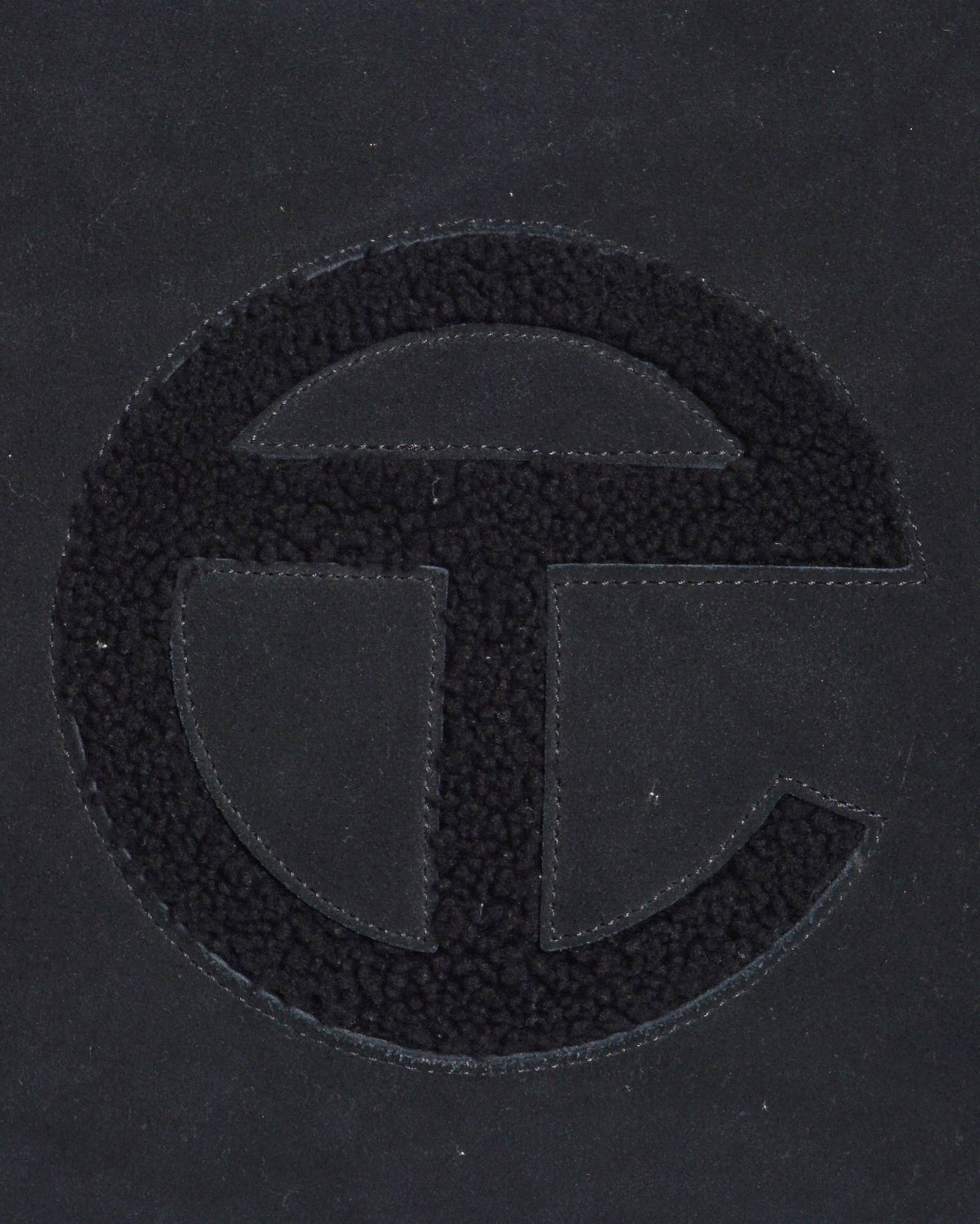 UGG x TELFAR Shearling Black Shopper Tote