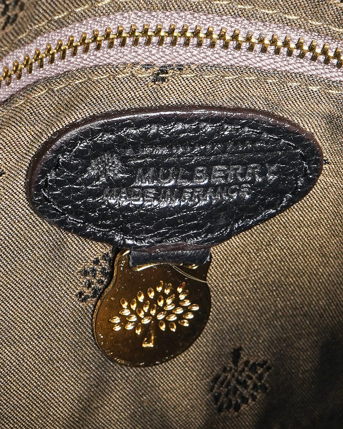 Mulberry Black Daria Mini Shoulder Bag