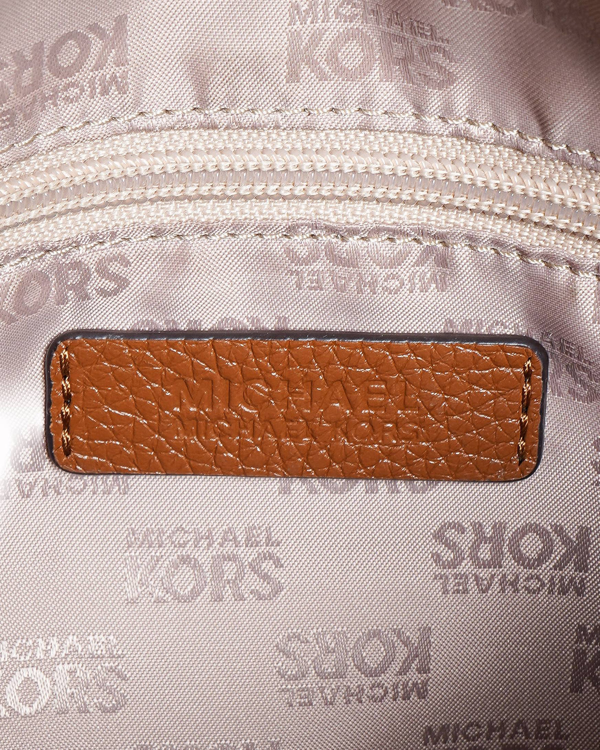 Michael Kors Aria Studded Medium Leather Shoulder Bag