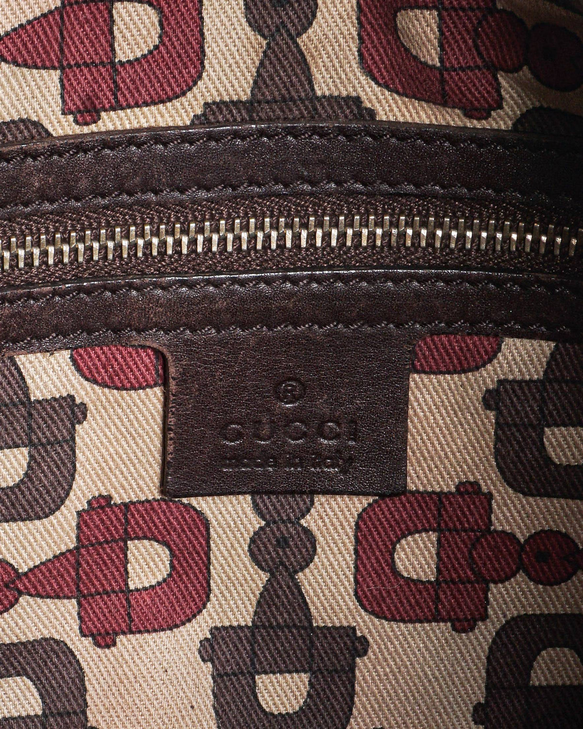 Gucci Signoria Metallic Guccissima Leather Hobo Bag