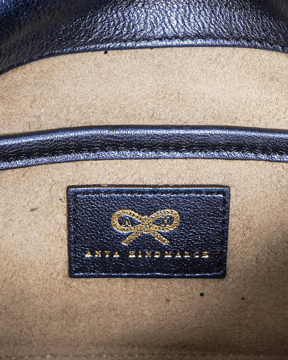 Anya Hindmarch Glitter Twist Lock Valorie Clutch