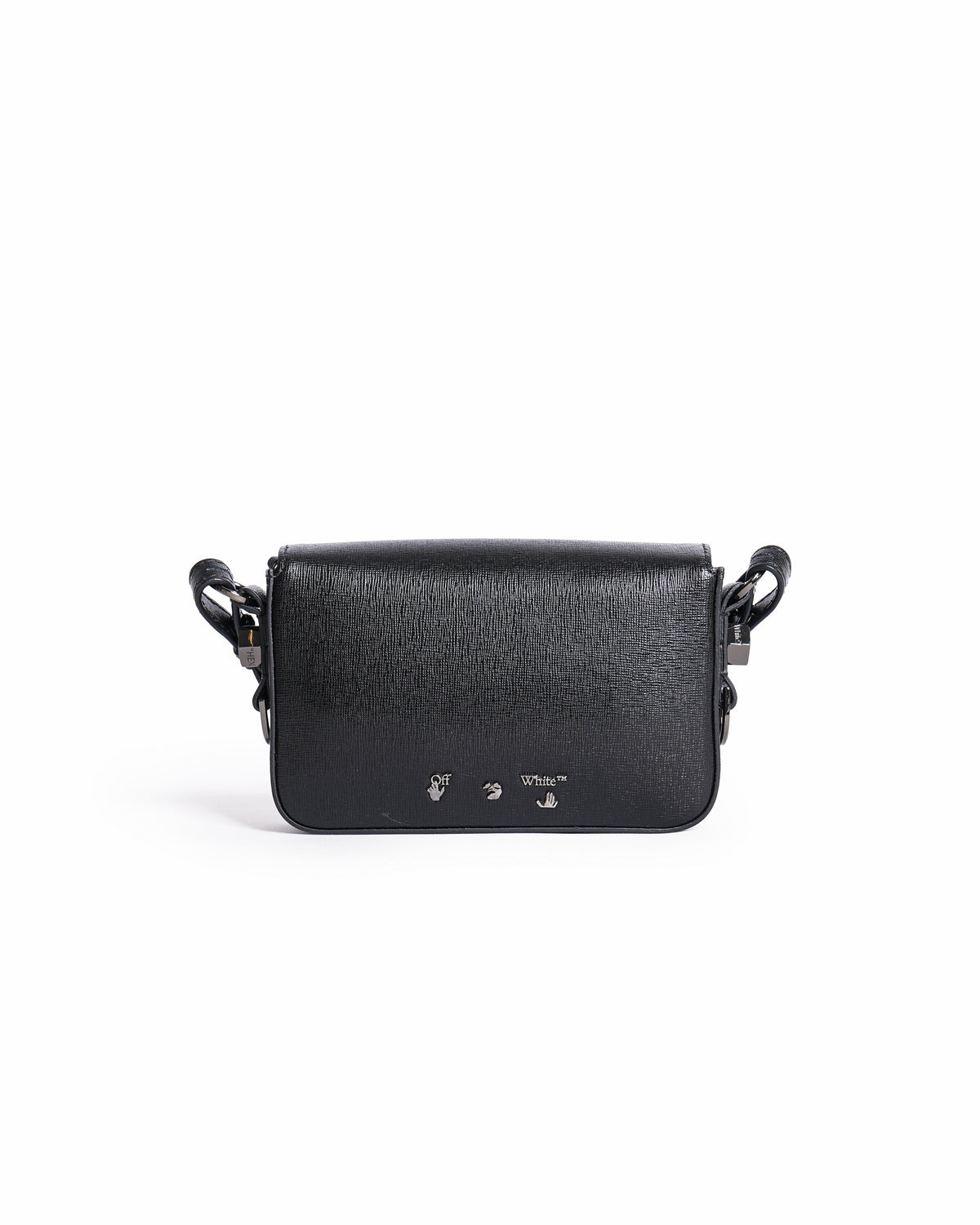Off White Diag Binder Clip Crossbody Bag