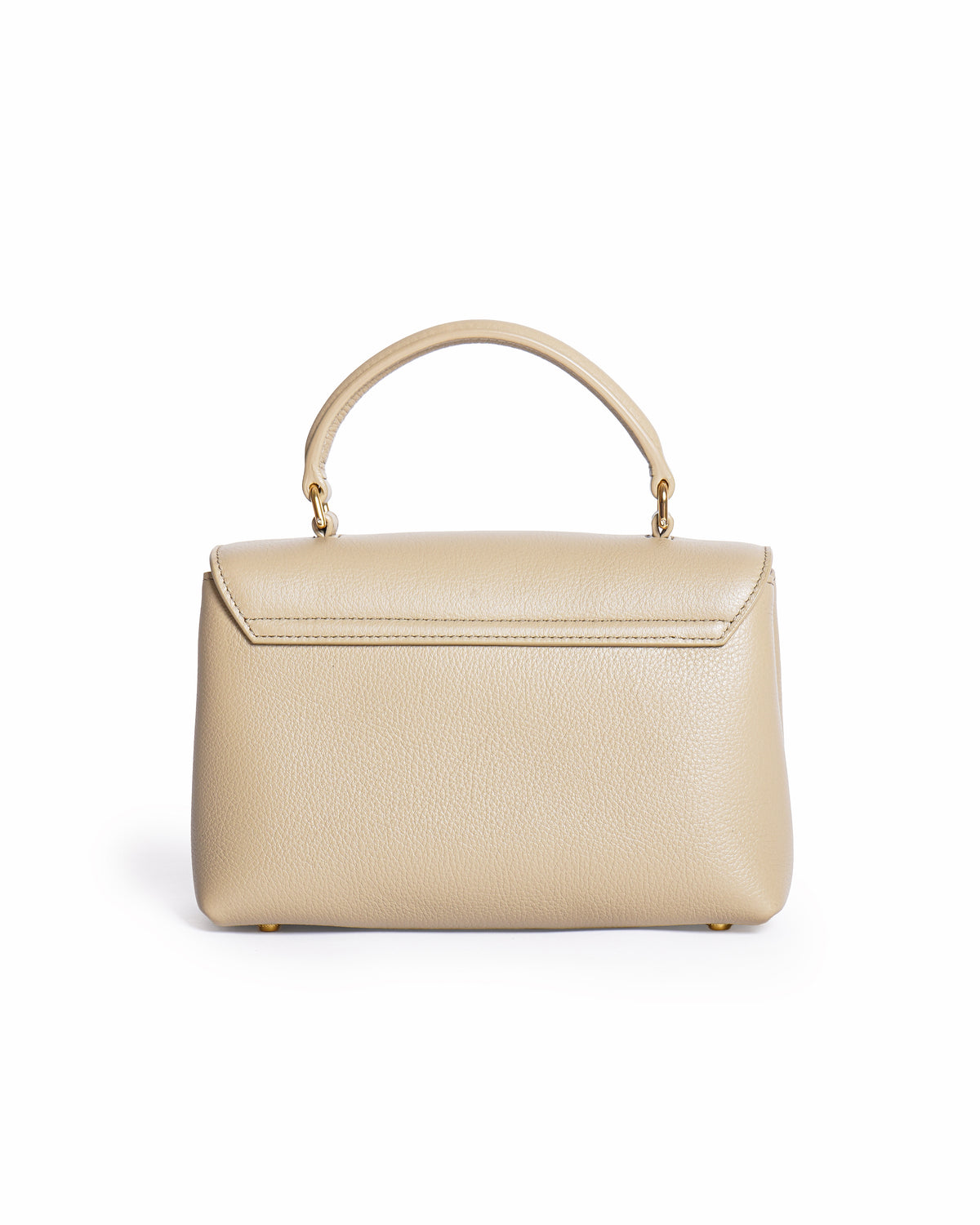 Celine Triomphe Grained Calfskin Top Handle Bag