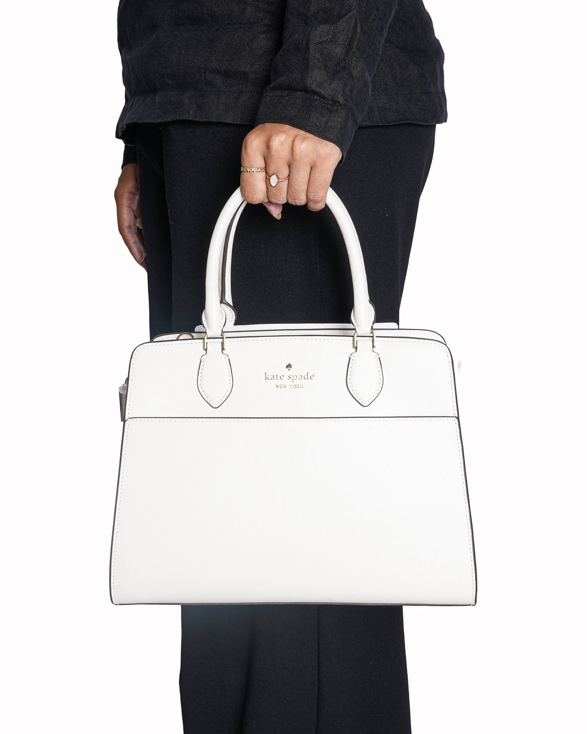 Kate Spade Madison Medium Satchel Crafted with Saffiano Leather