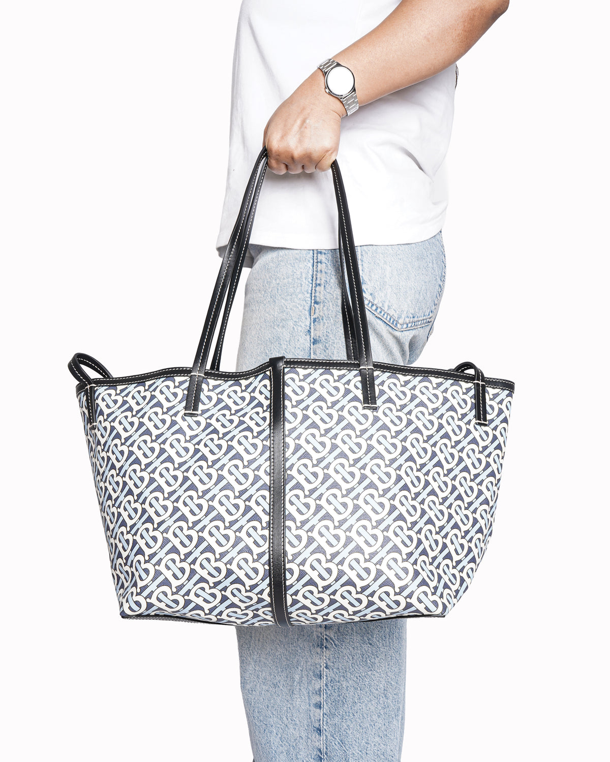 New Burberry Monogram Tote Bag