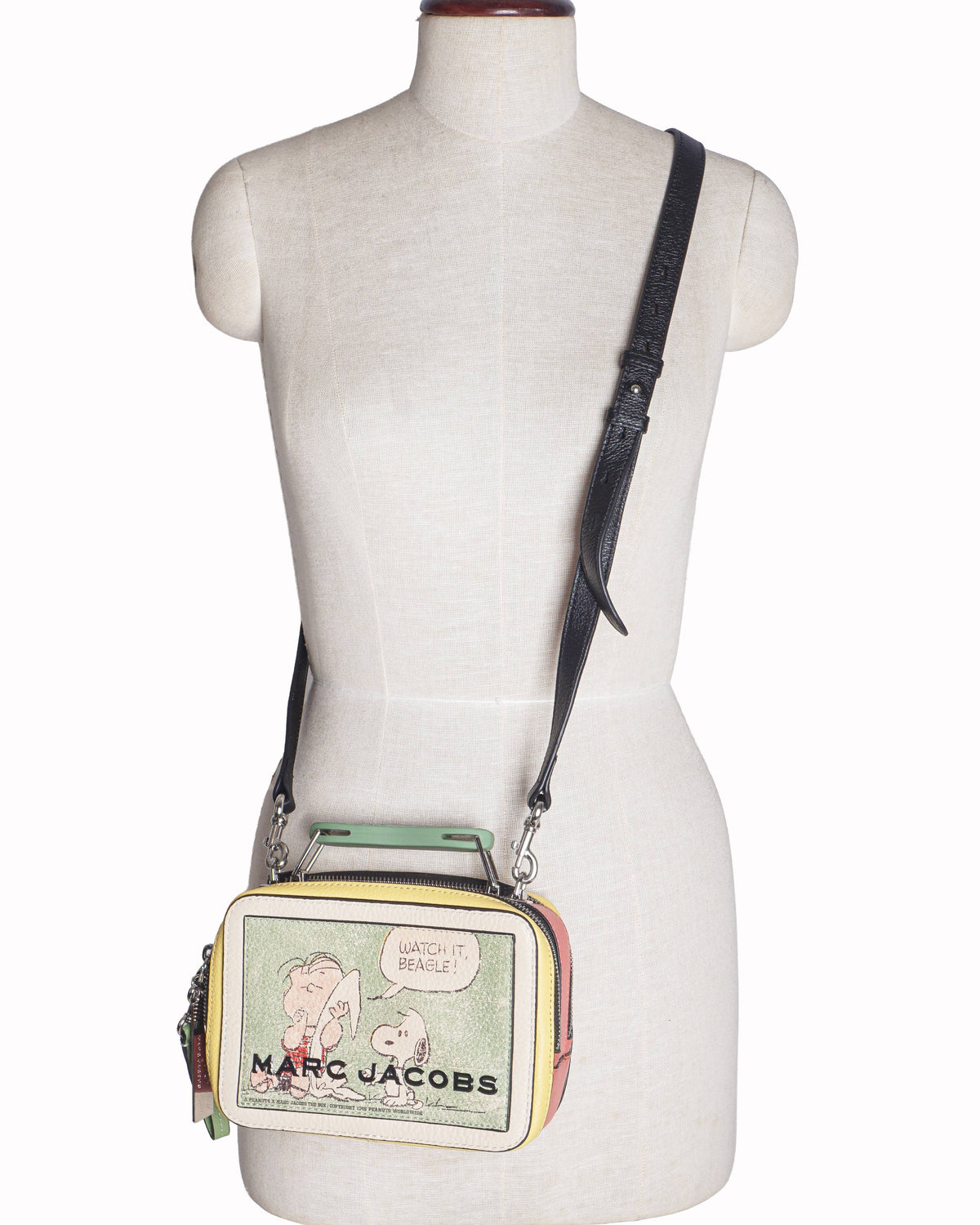 Marc Jacobs x Peanuts Multi The Box 20 Printed Medium Crossbody Bag