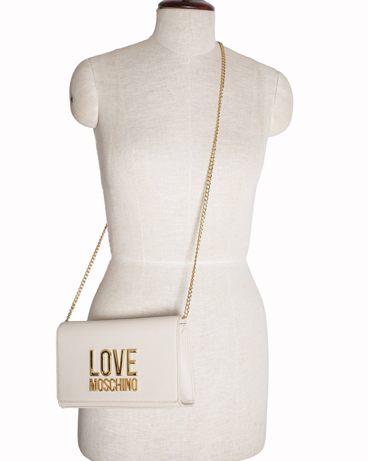 Love Moschino Borsa Textured Structured Sling Bag