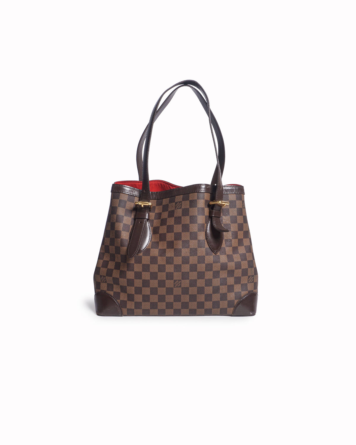 Louis Vuitton Hampstead Damier Ebene Canvas Tote Bag
