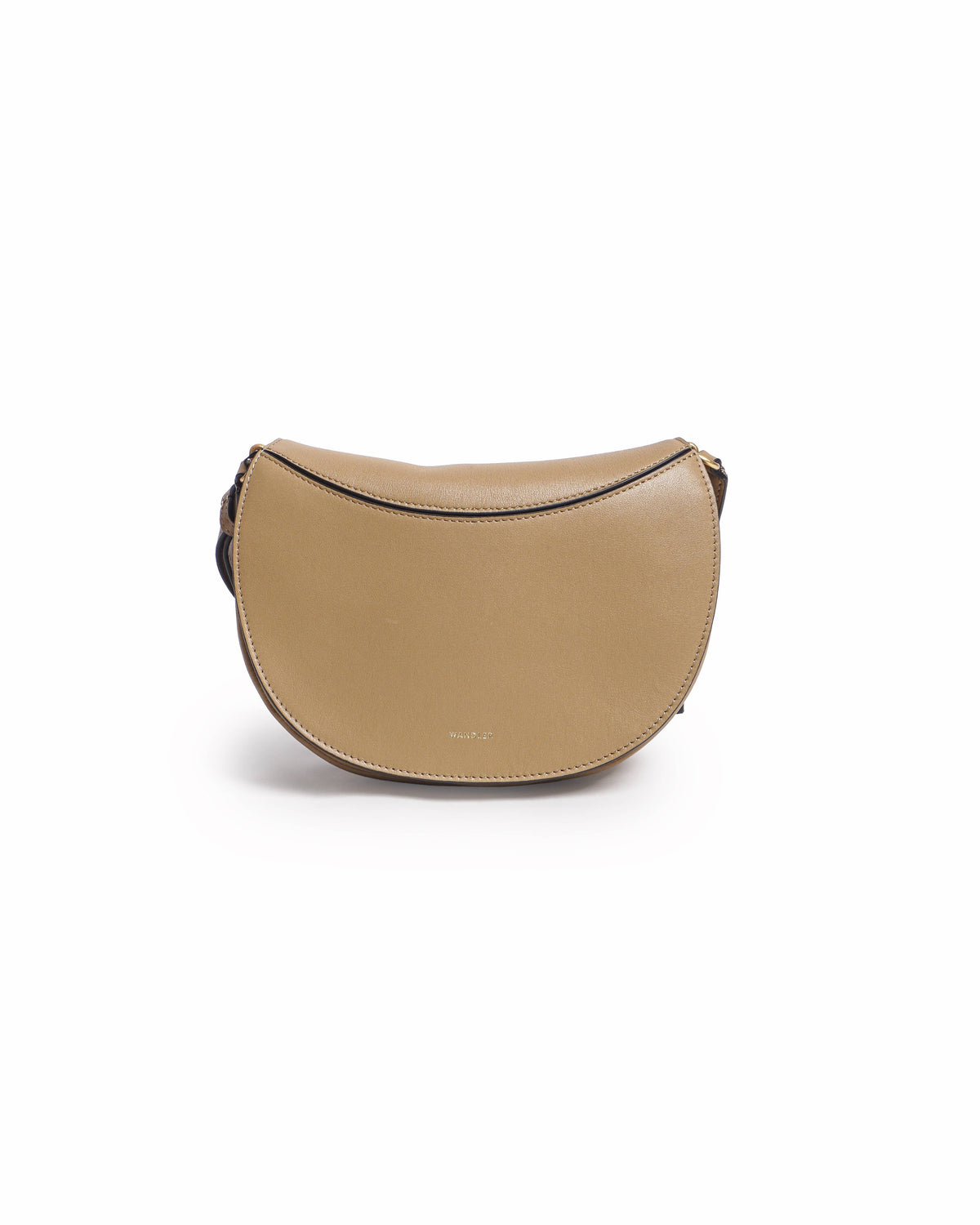 Wandler Kate Gingerbread Leather Crossbody Bag