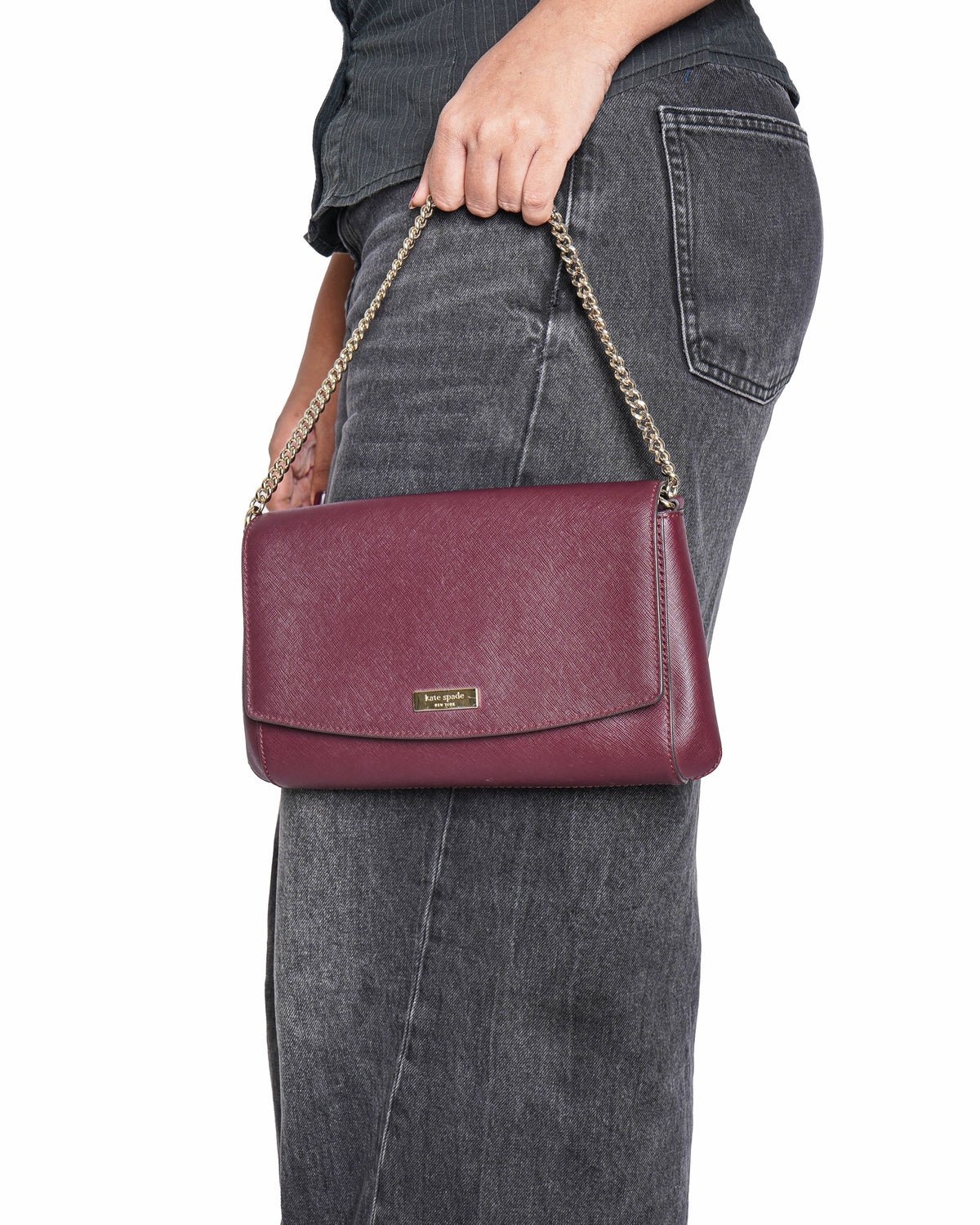 Kate Spade Laurel Way Saffiano leather Shoulder Bag
