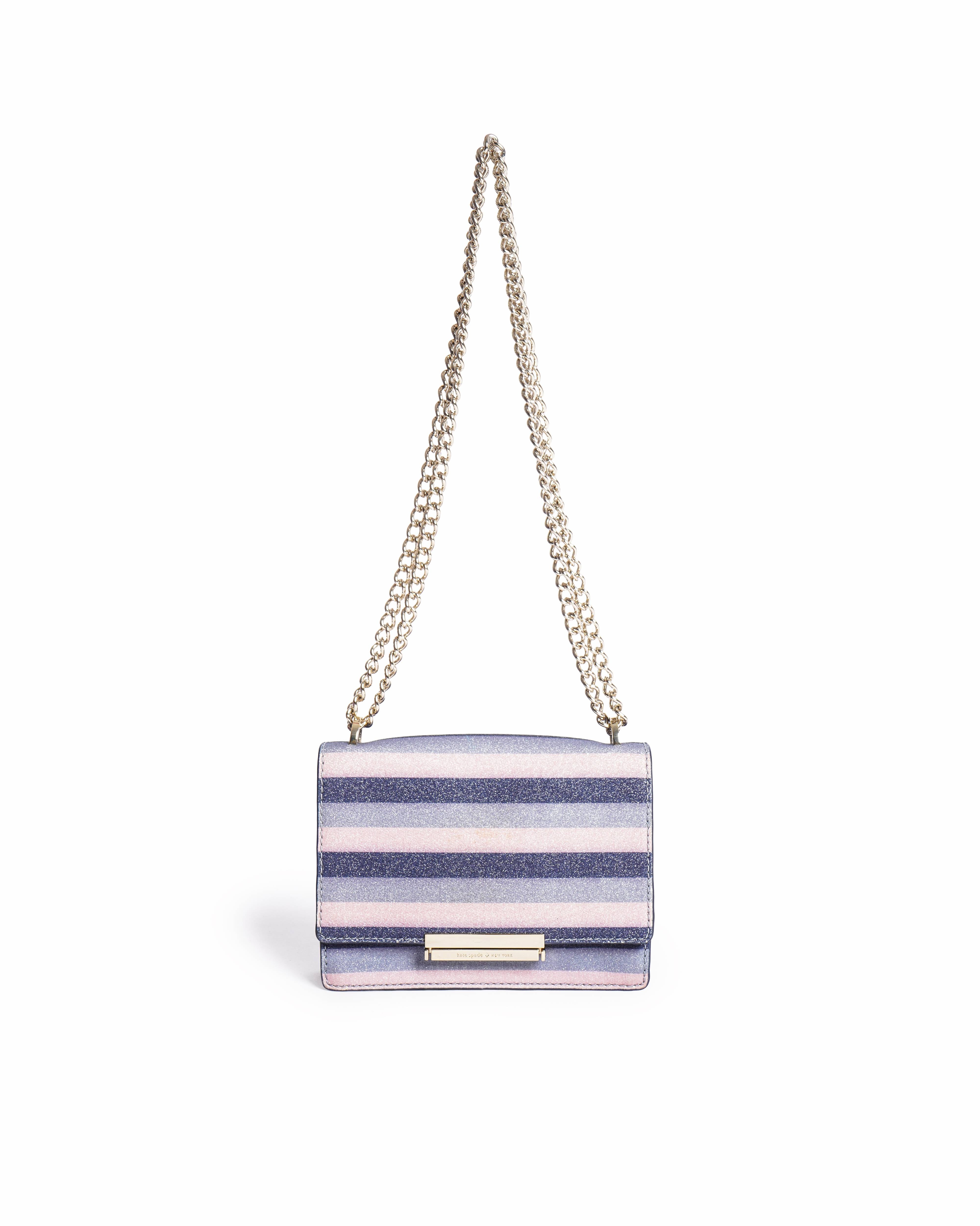 Kate Spade Multicolour Striped Crossbody Bag