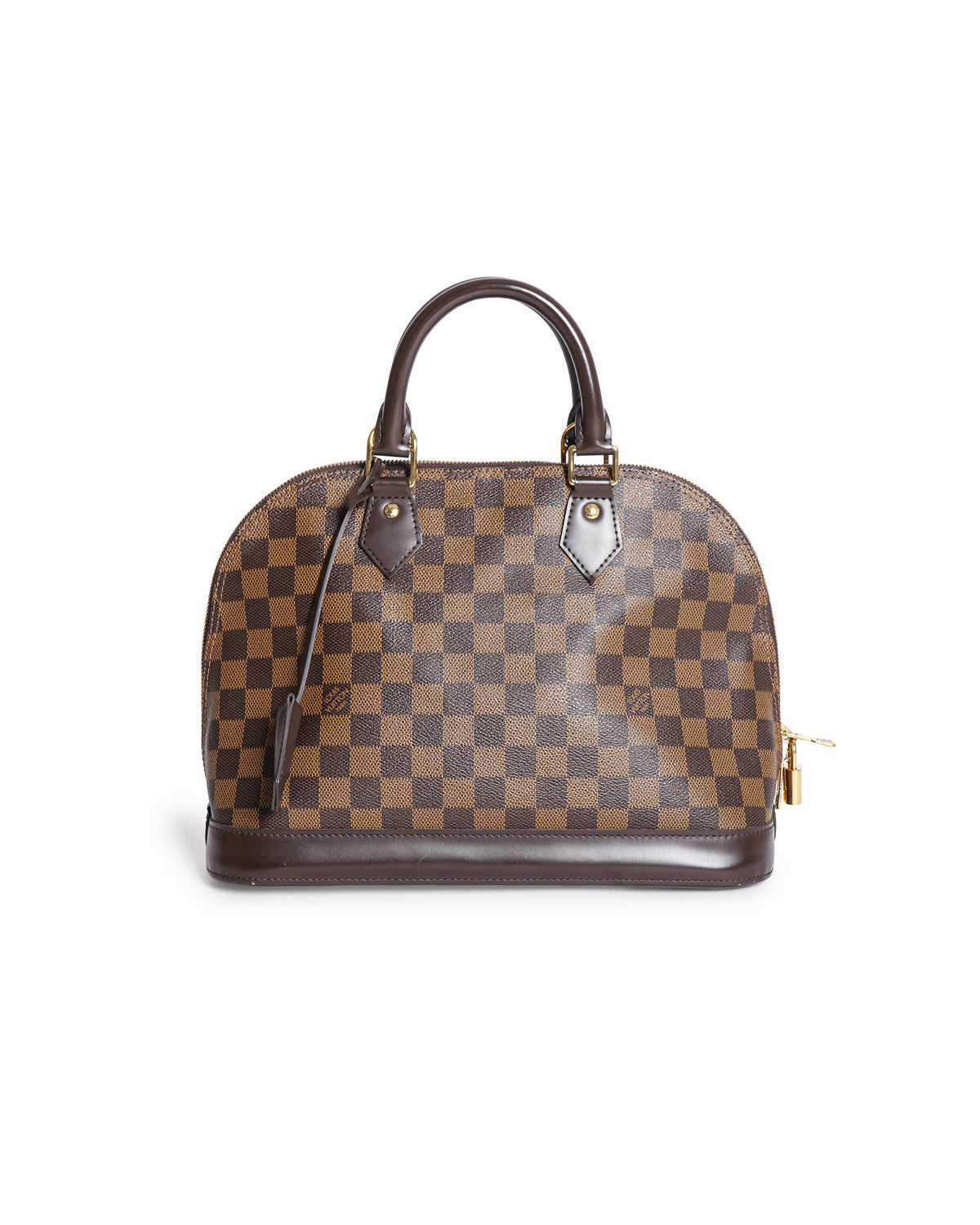 Louis Vuitton Damier Ebene Alma PM Handbag
