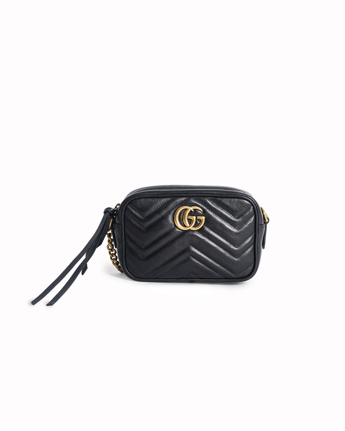 Gucci GG Marmont Small Camera Bag In Black