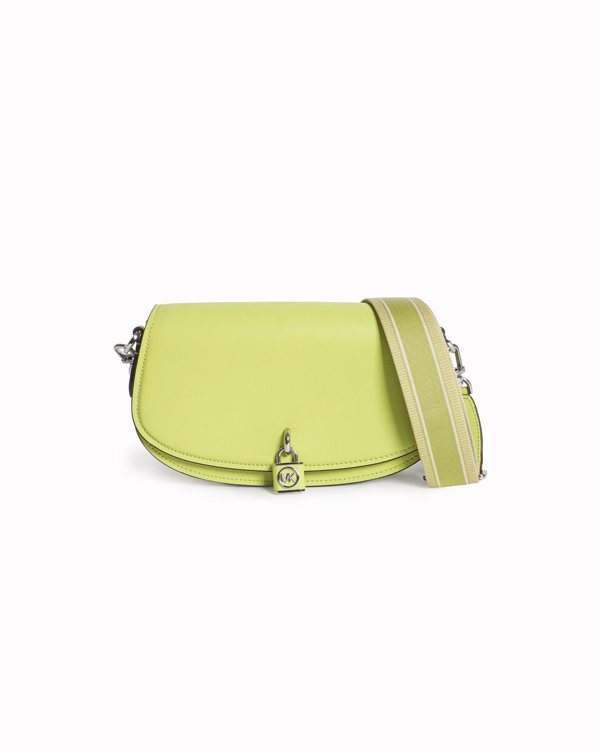 Michael Kors Neon Lime Greenwich Convertible Crossbody Bag