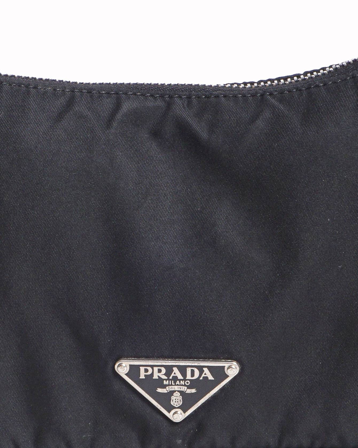 Prada Black Tessuto Nylon Shoulder Bag