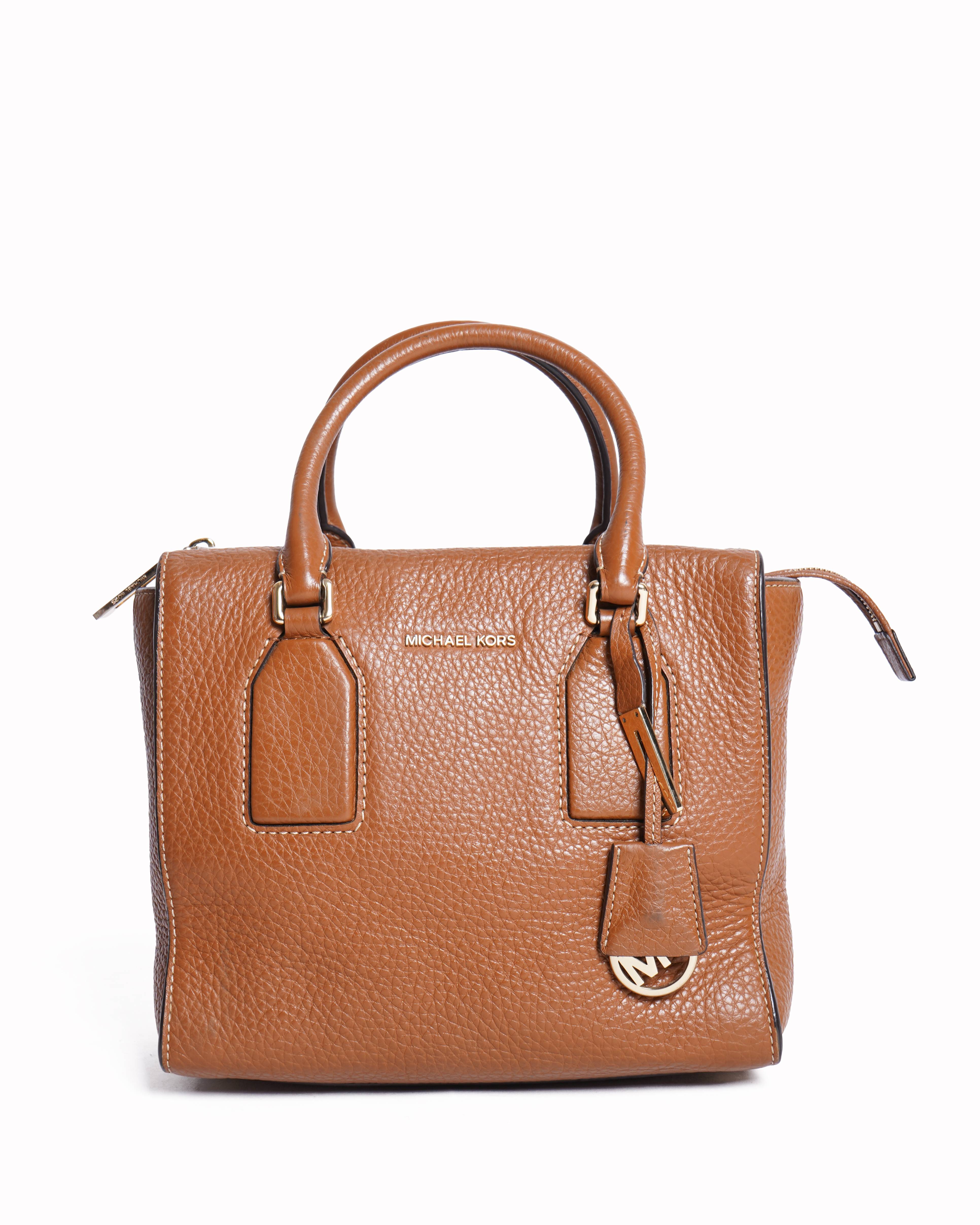 Michael Kors Top Handle Bag In Brown