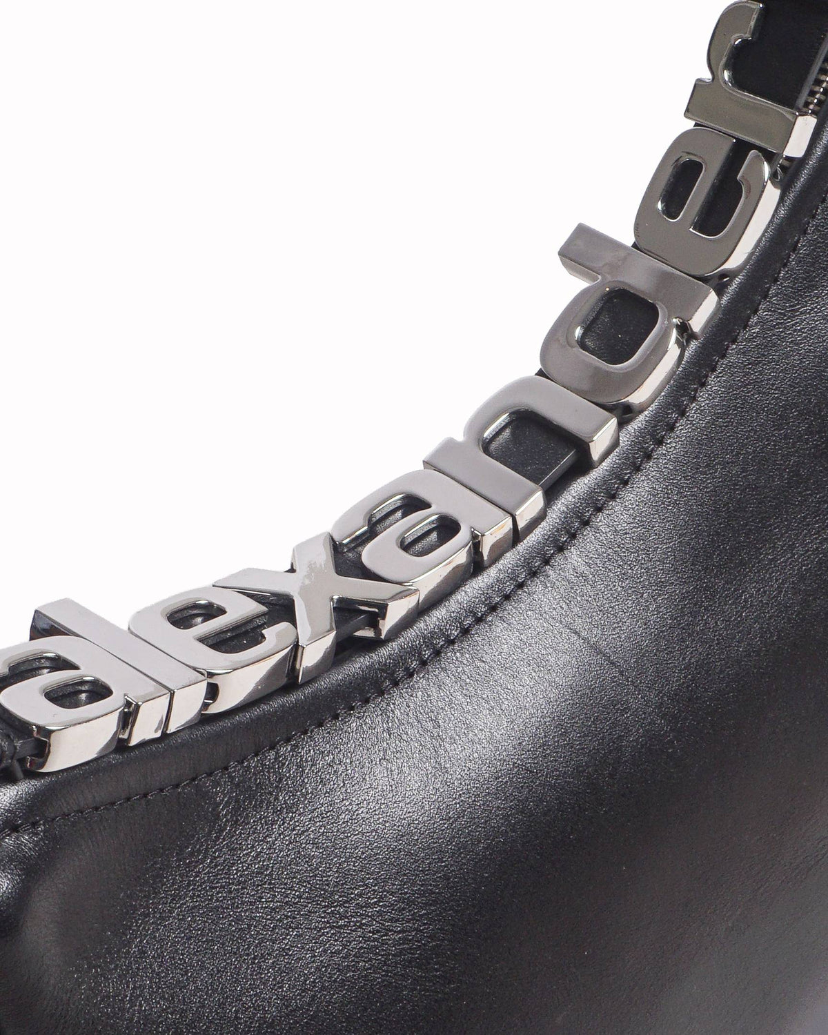 Alexander Wang Marquess Black Leather Hobo Bag