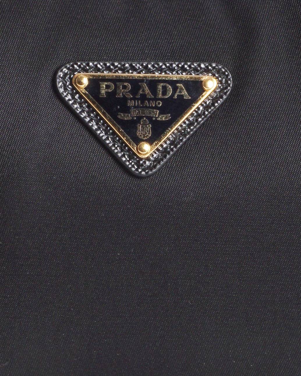 Prada Re-Edition 2005 Black Nylon Mini Shoulder Bag