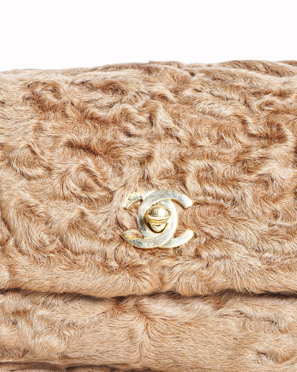Rare Chanel Classic Exotic Persian Lambskin Flap Bag