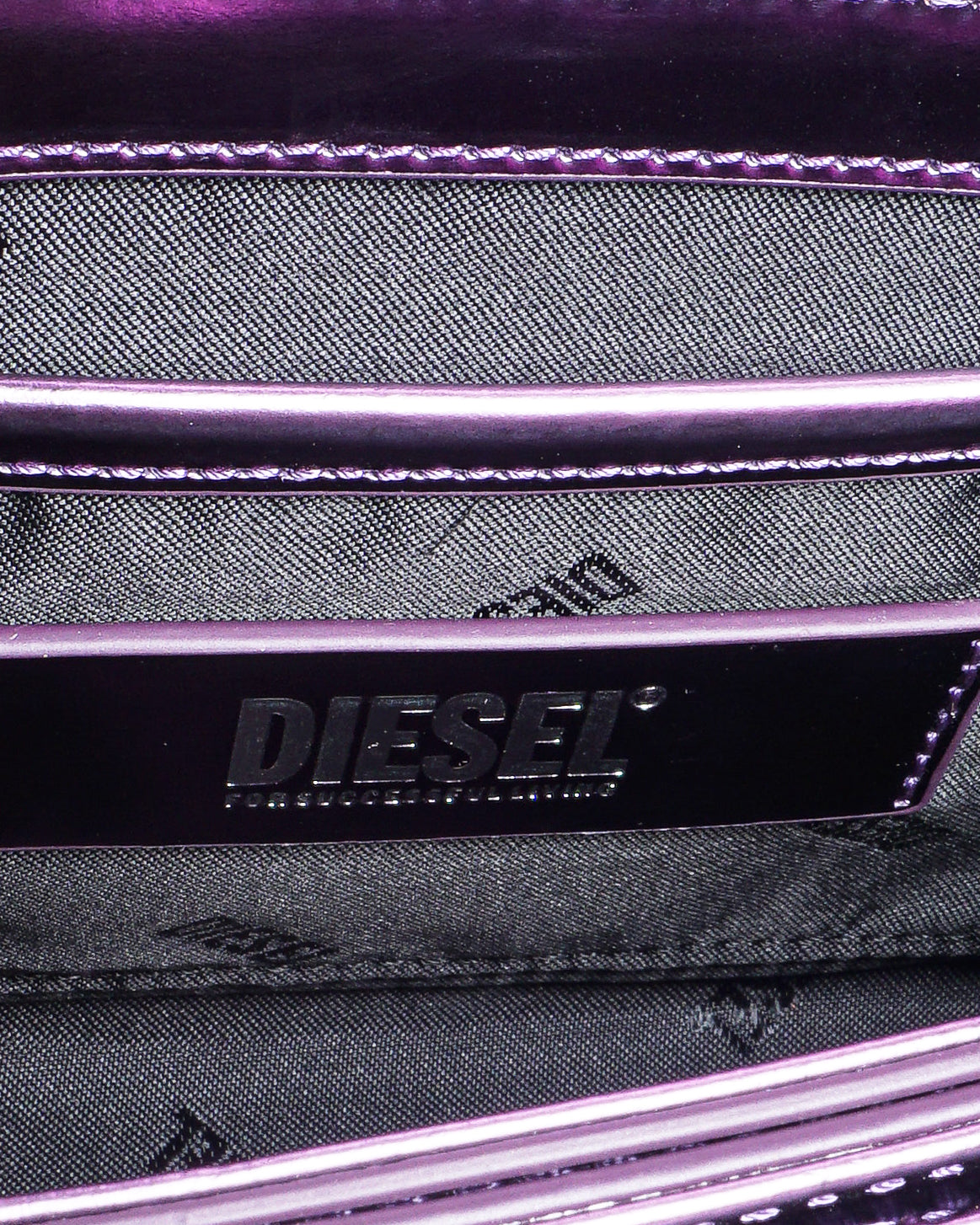 Diesel Metallic Purple 1DR Shoulder Bag
