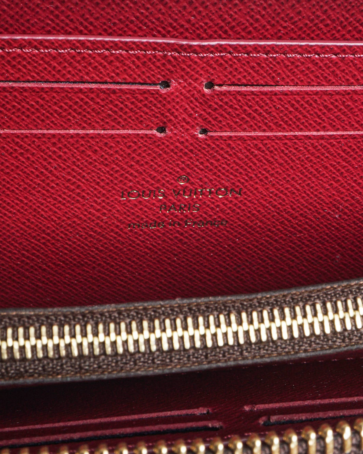 Louis Vuitton Monogram Clémence Leather Wallet