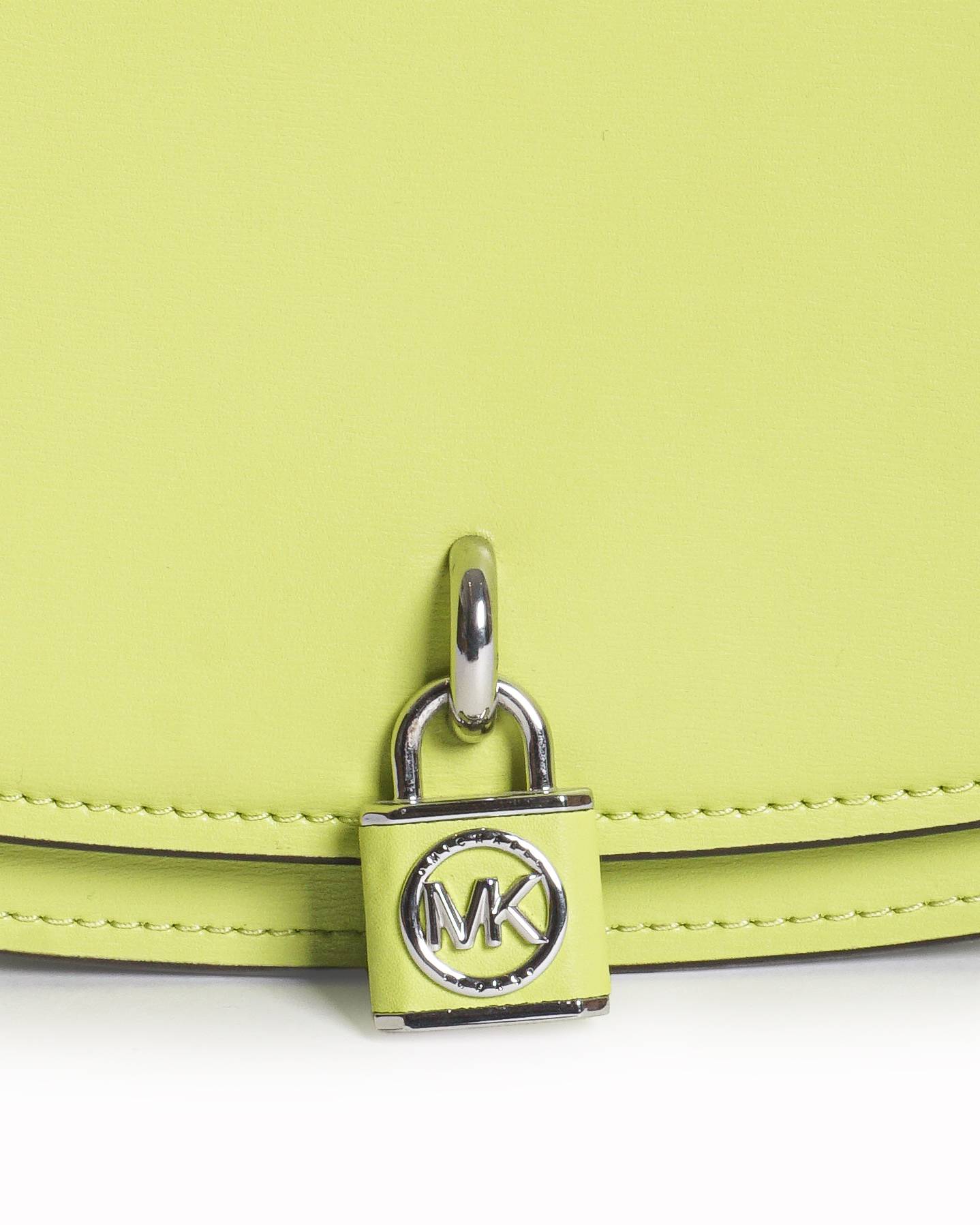 Michael Kors Neon Lime Greenwich Convertible Crossbody Bag