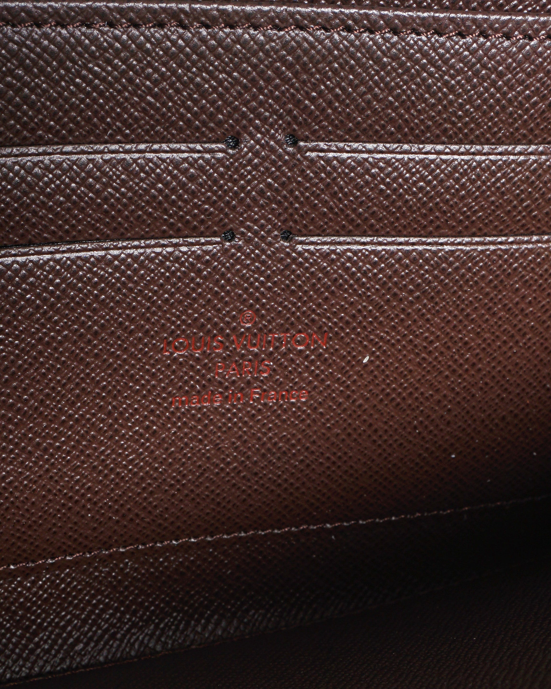 Louis Vuitton Damier Ebene Zippy Wallet