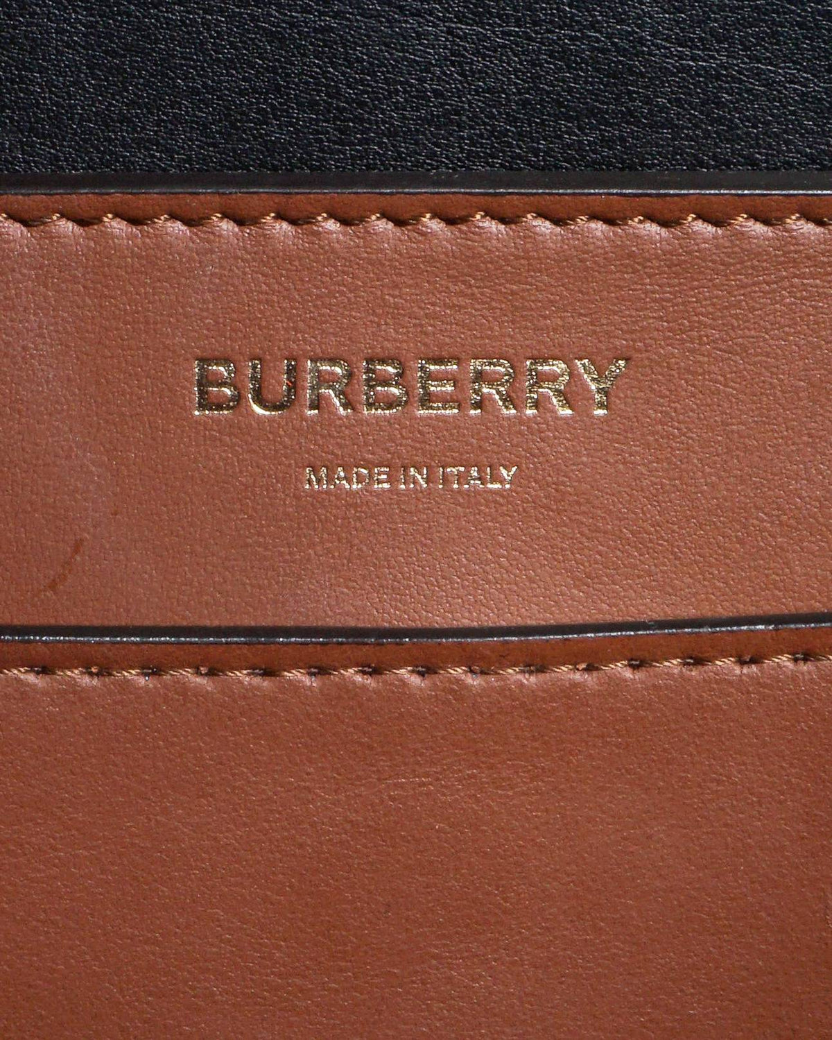 Burberry TB Monogram Canvas Stripe Medium Belt Bag