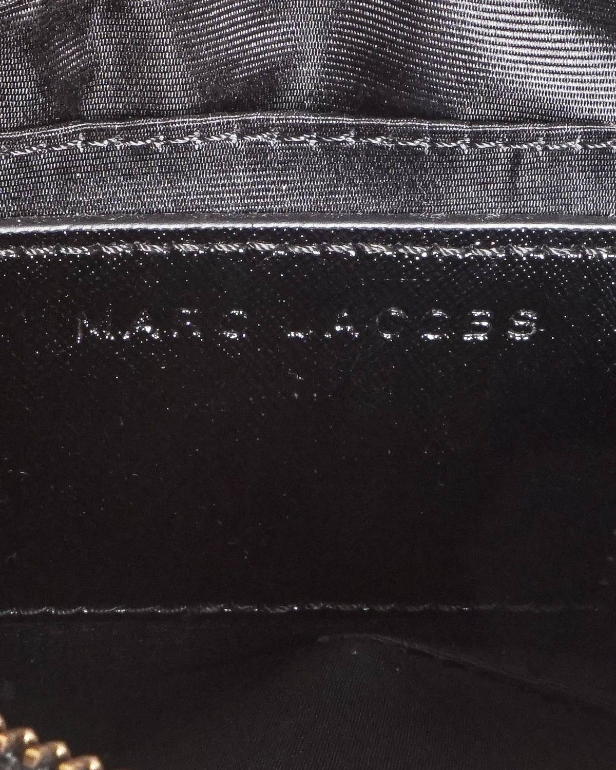 Marc Jacobs Black Tri-Colour Saffiano Leather Snapshot Camera Bag