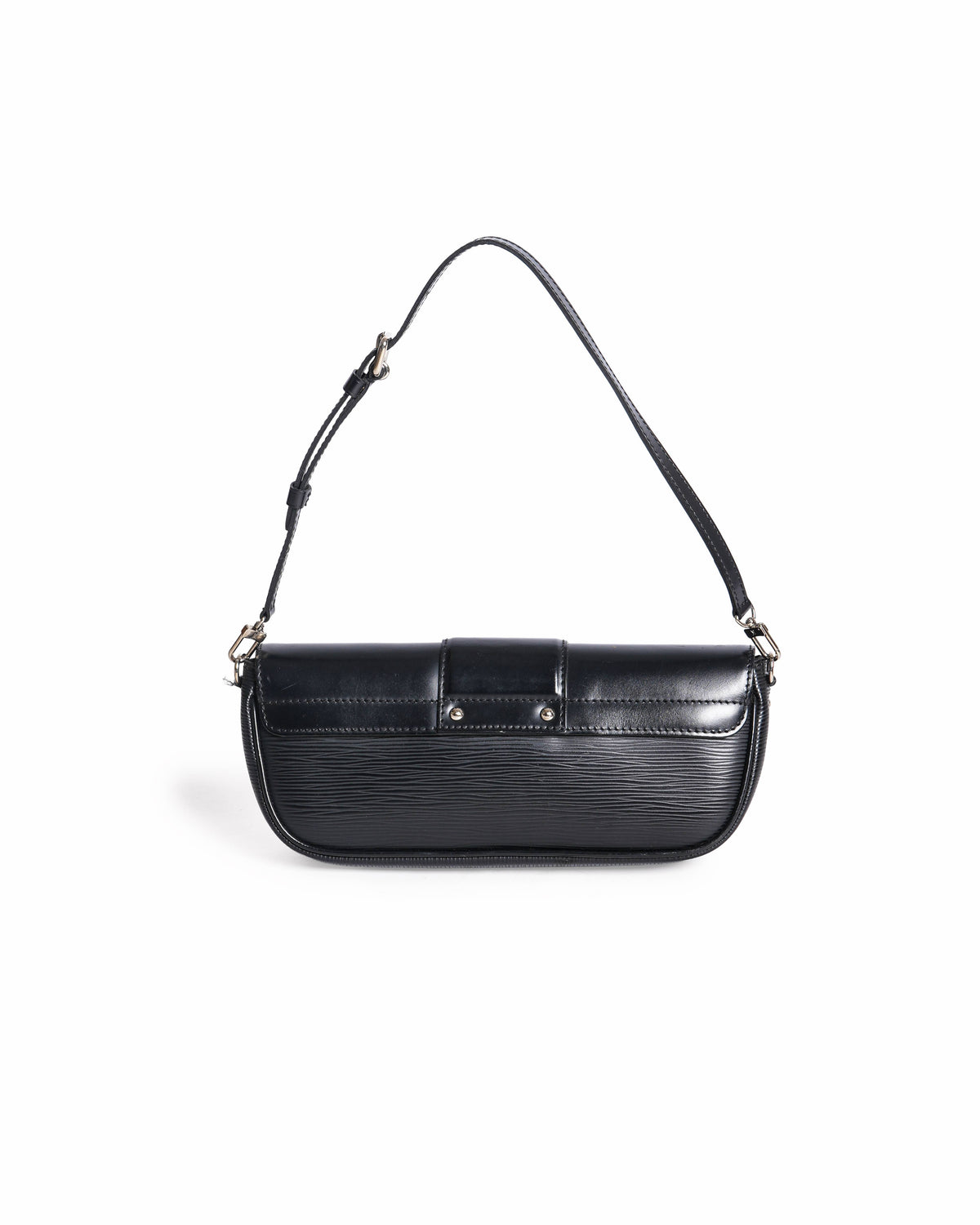 Louis Vuitton Black Epi Leather Montaigne Clutch Bag