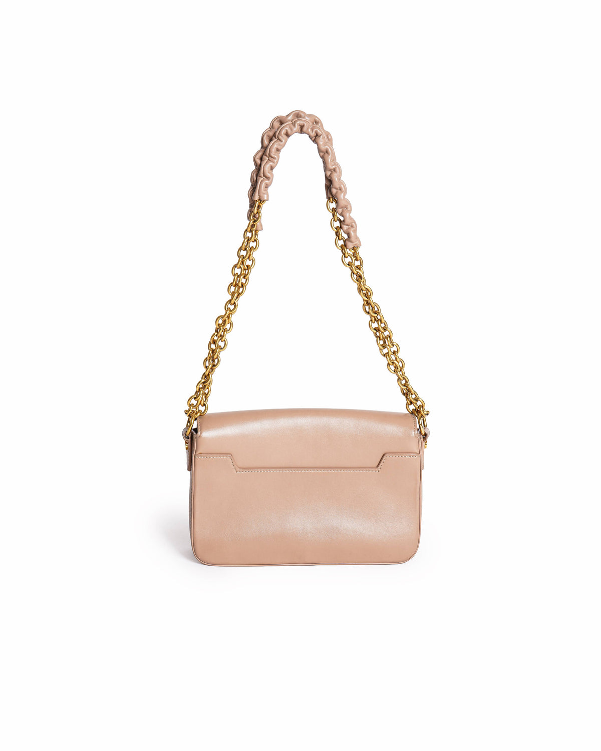 Tom Ford Dusty Pink Leather Small Chain Natalia Shoulder Bag