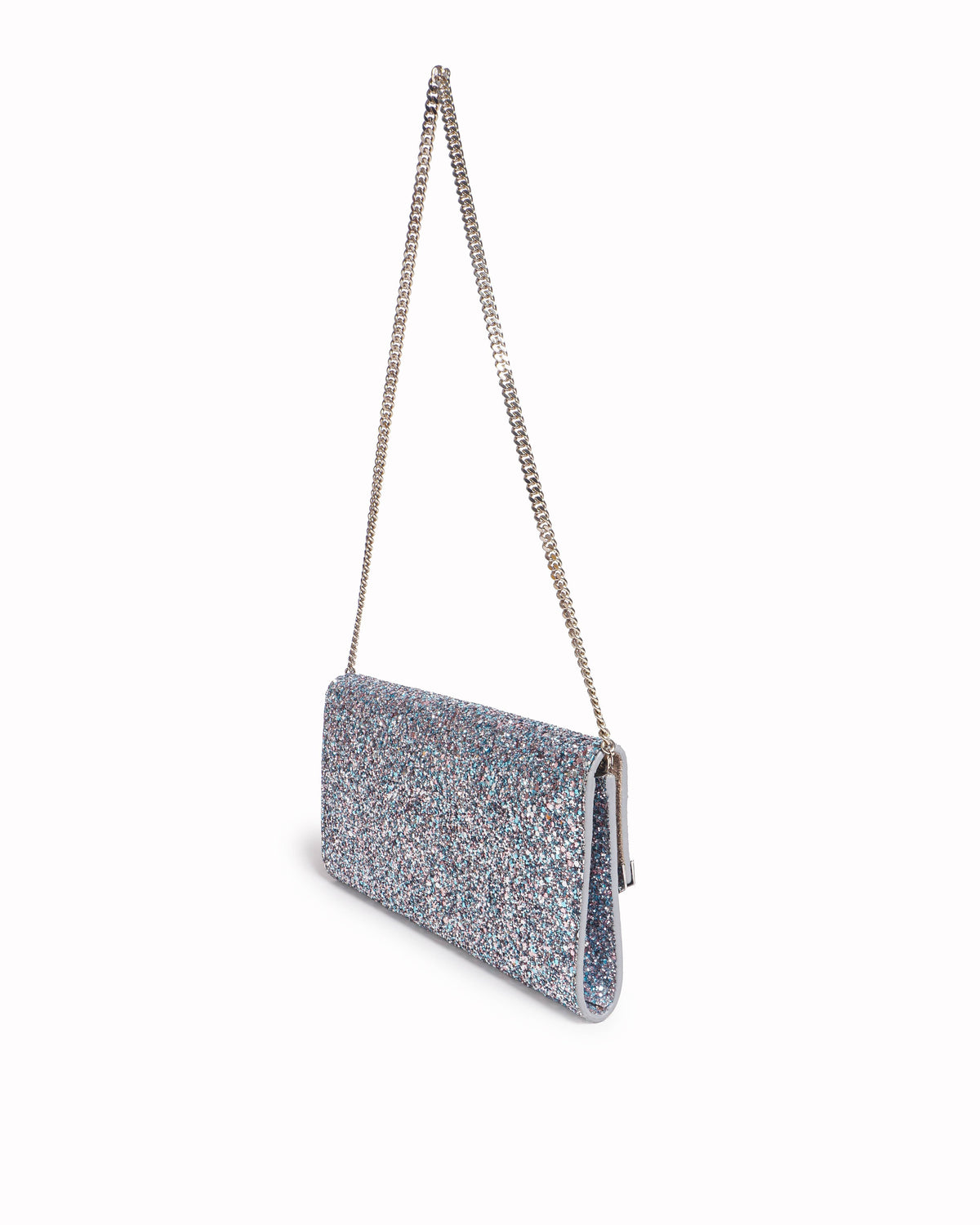 Jimmy Choo Emmie Multi-Glitter Clutch Bag