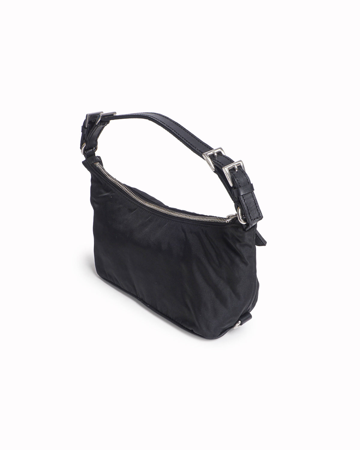 Prada Black Tessuto Nylon Shoulder Bag