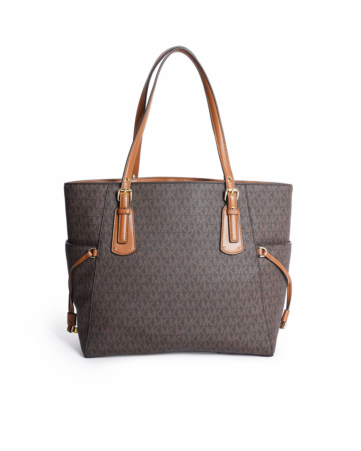Michael kors jet set monogram tote bag