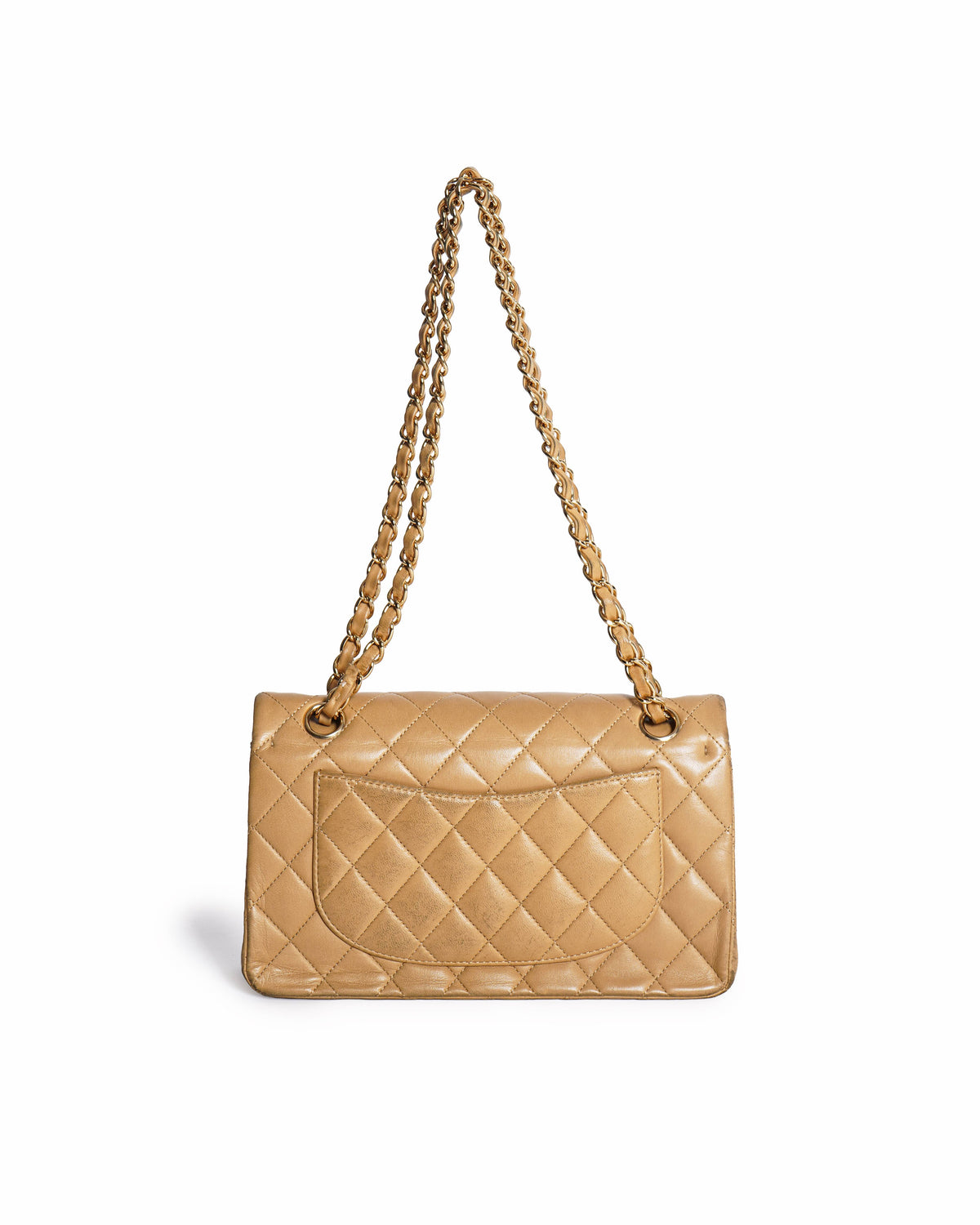 Chanel Beige Classic Small Double Flap Bag