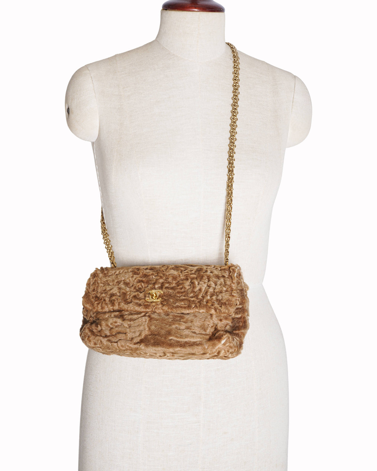 Rare Chanel Classic Exotic Persian Lambskin Flap Bag