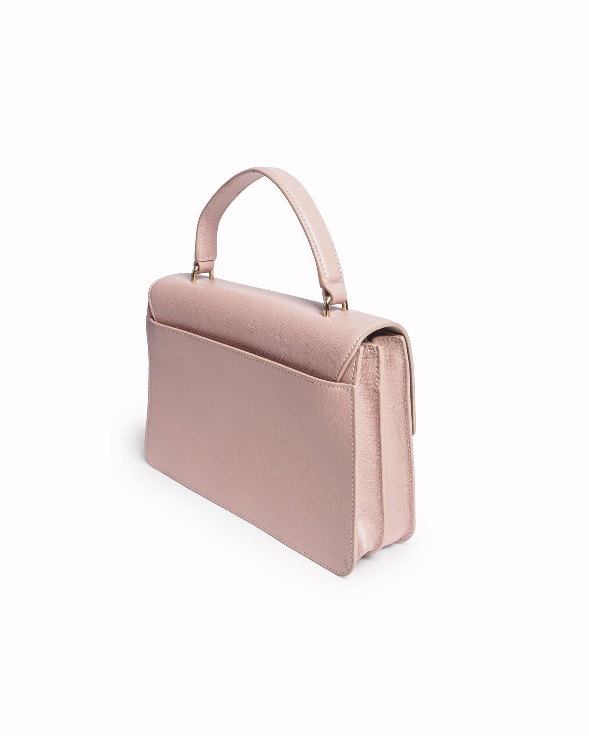 Furla Metropolis Beige Saffiano Leather Satchel